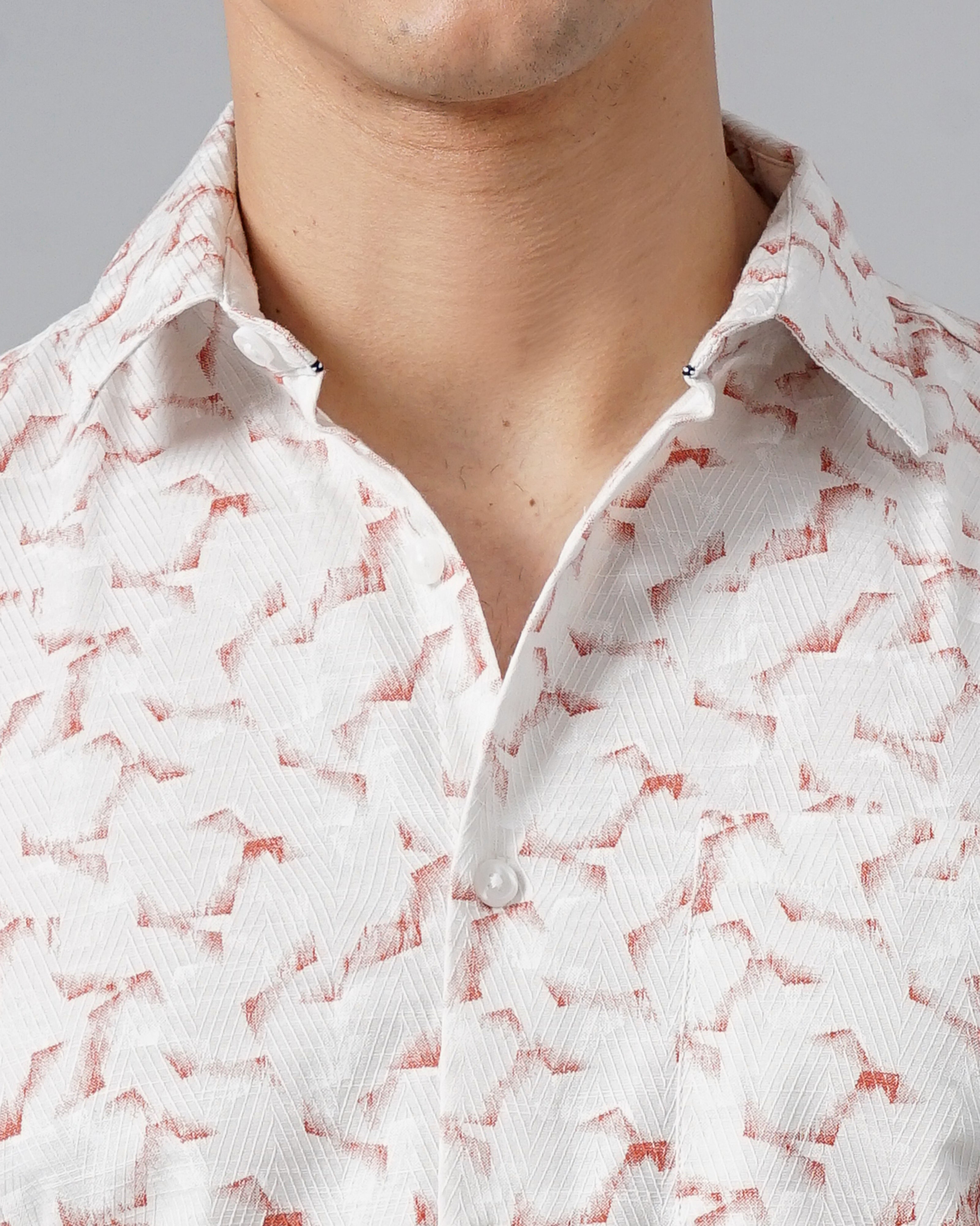 men's printed shirt