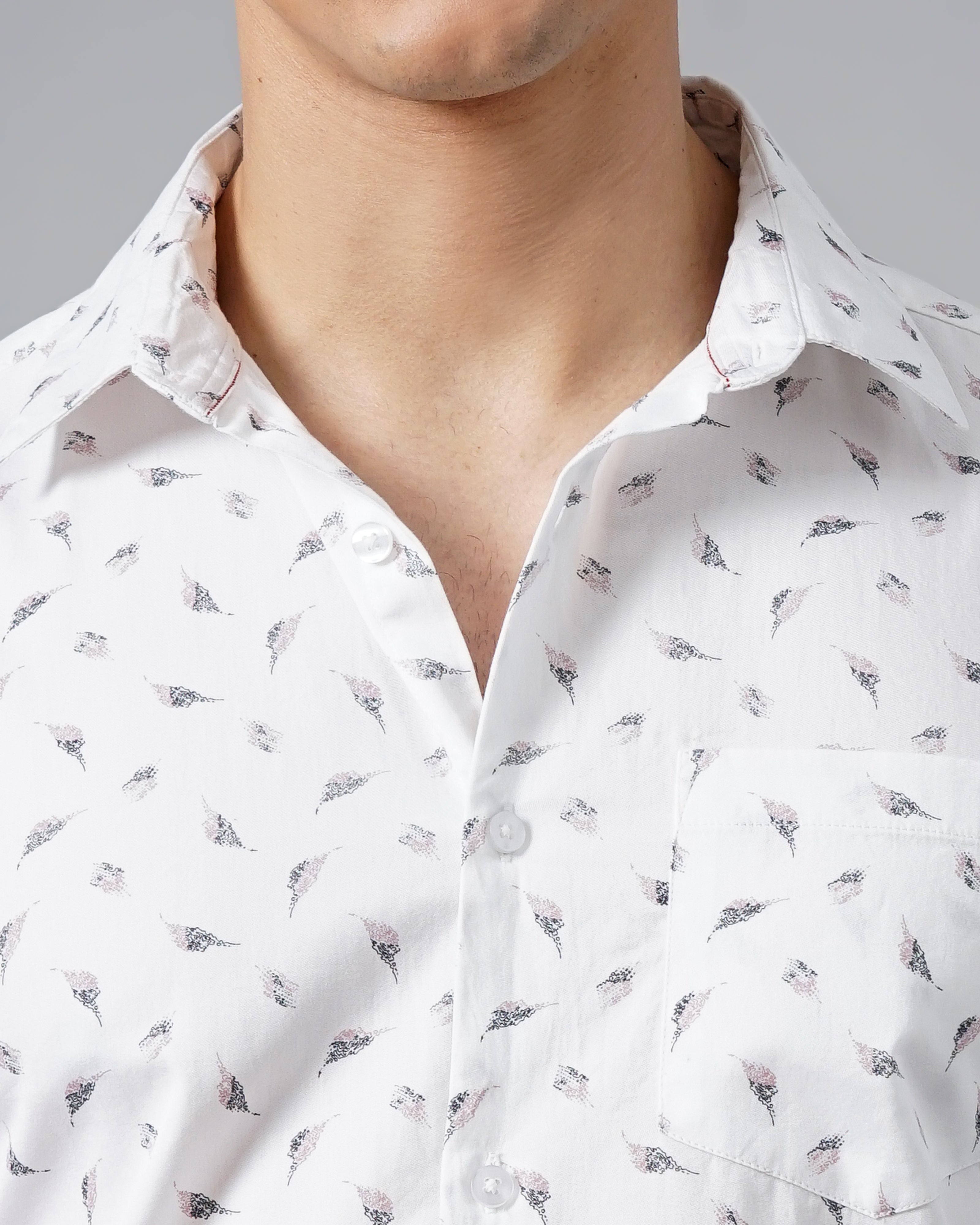 men's printed shirt