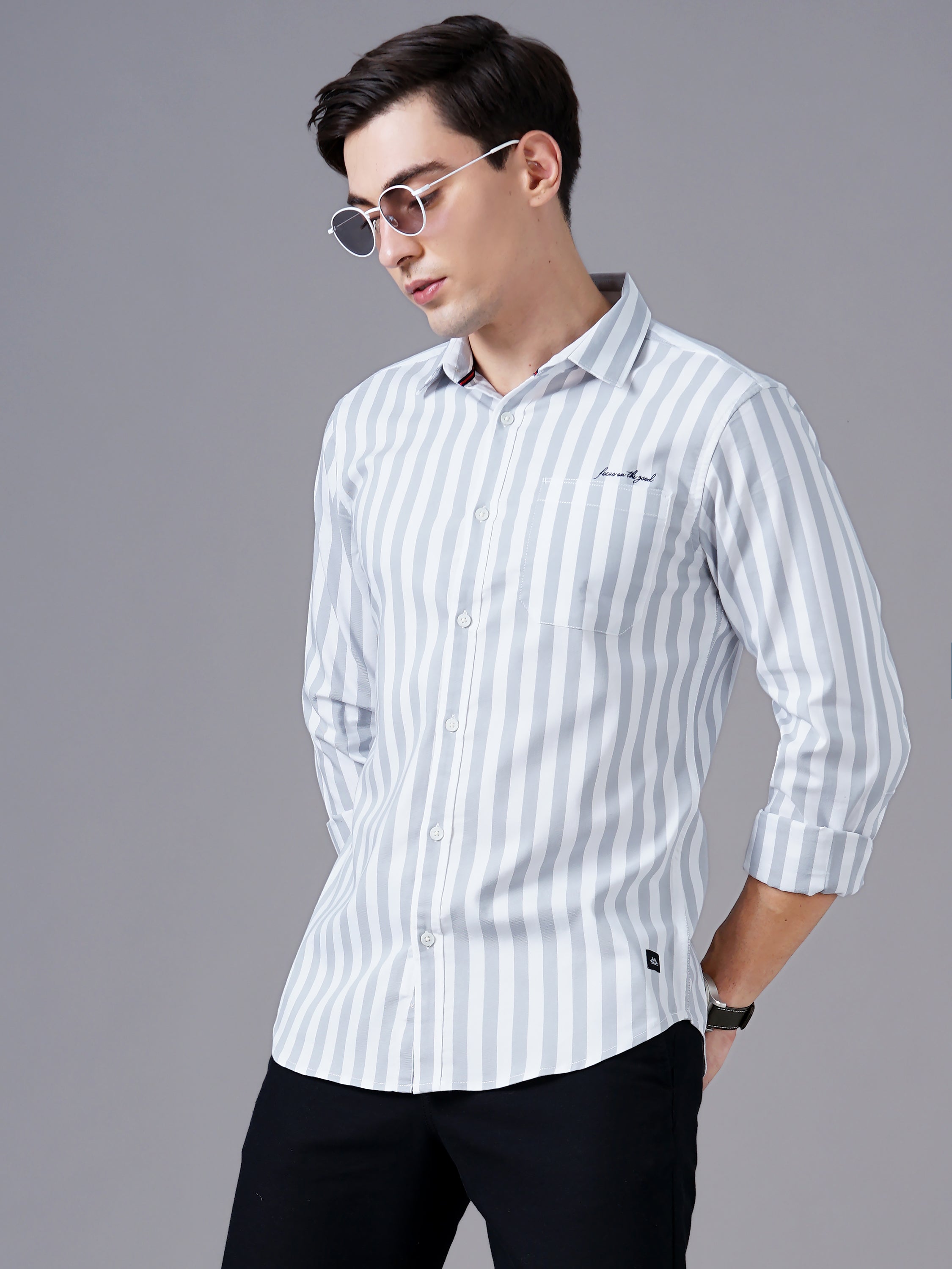 Striped Casual Shirt