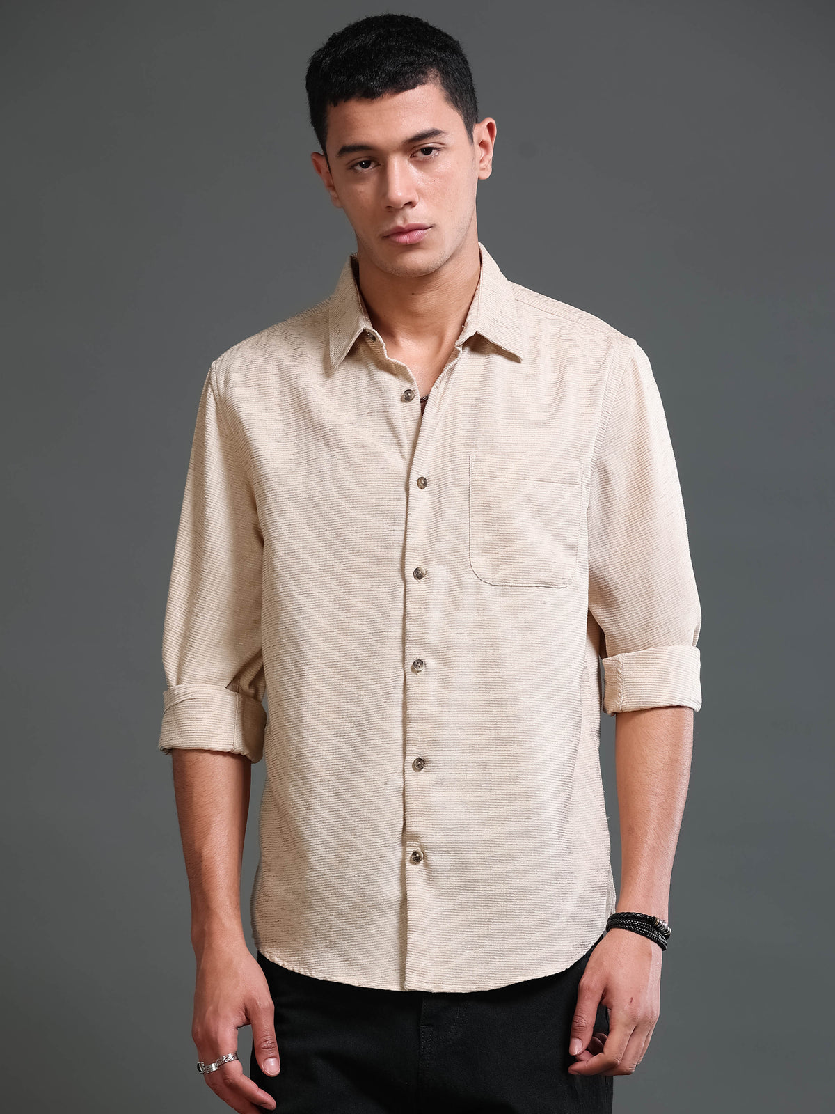 Men's Textured Shirt