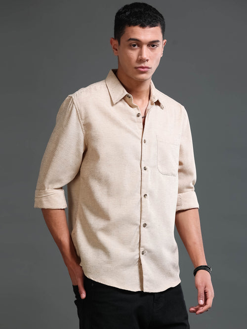 Men's Textured Shirt