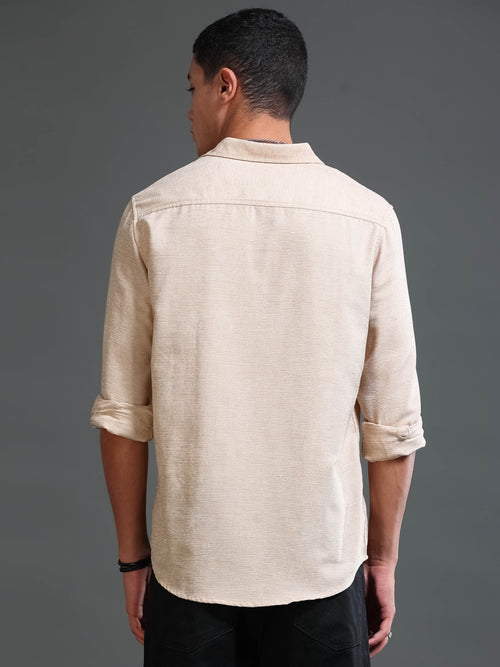 Men's Textured Shirt