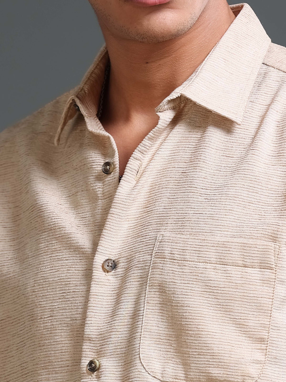 Men's Textured Shirt