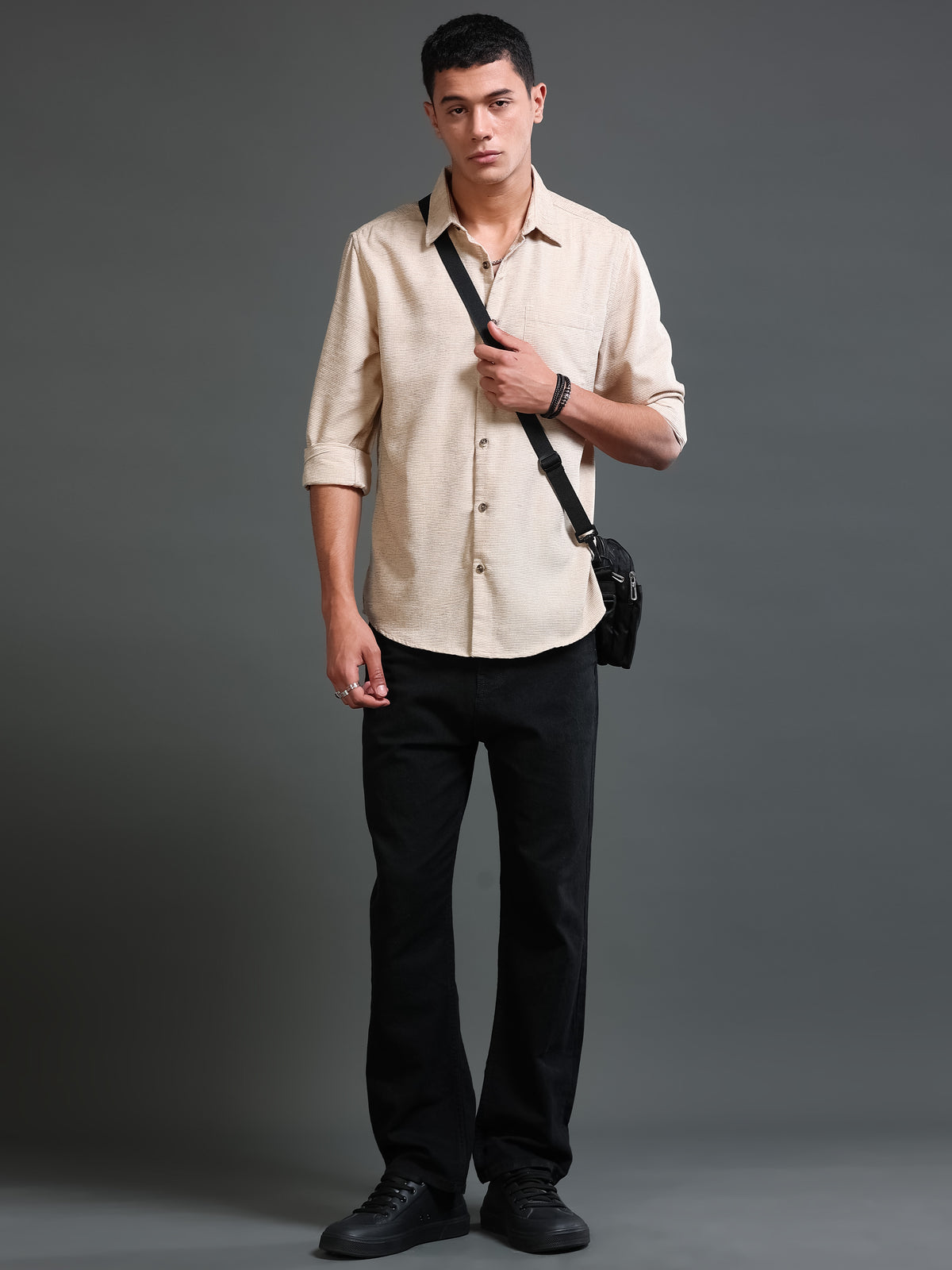 Men's Textured Shirt