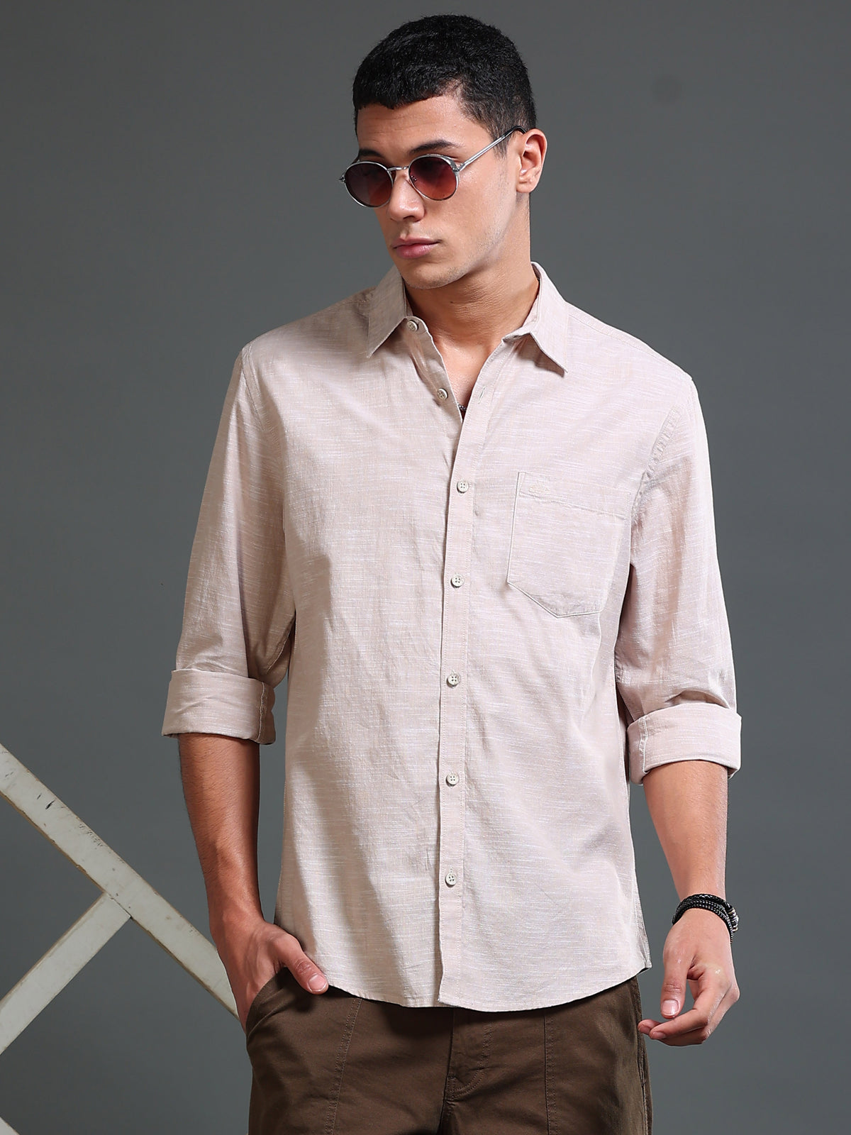 Men's Solid Shirt