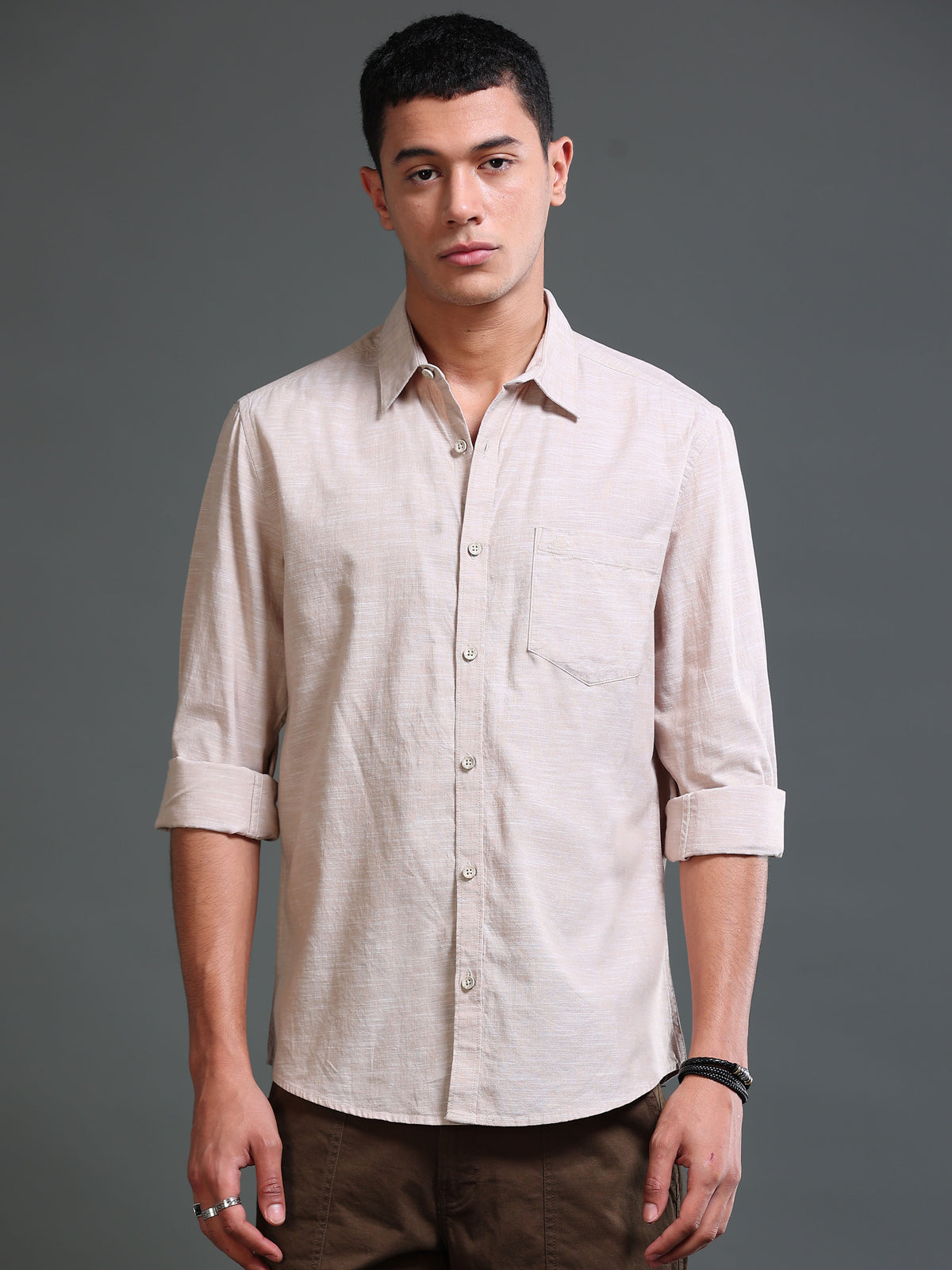 Men's Solid Shirt