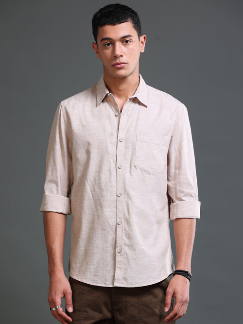 Men's Solid Shirt