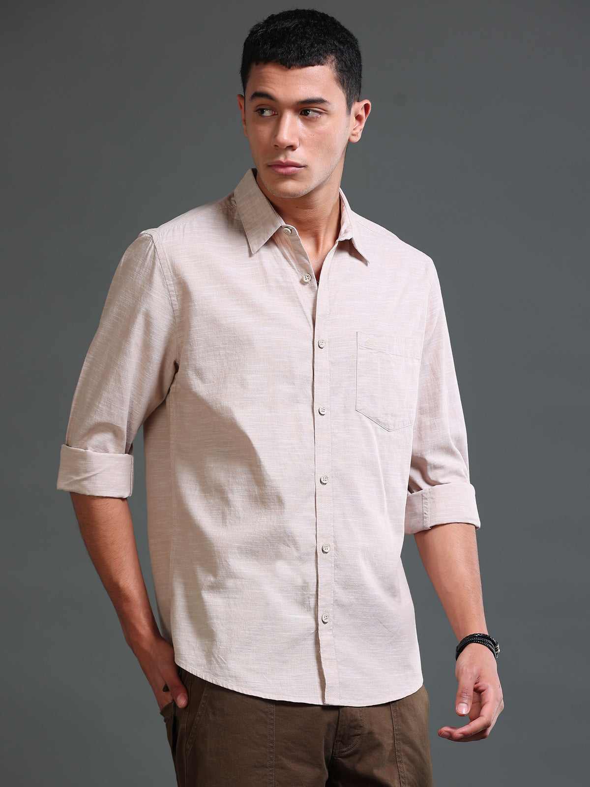 Men's Solid Shirt