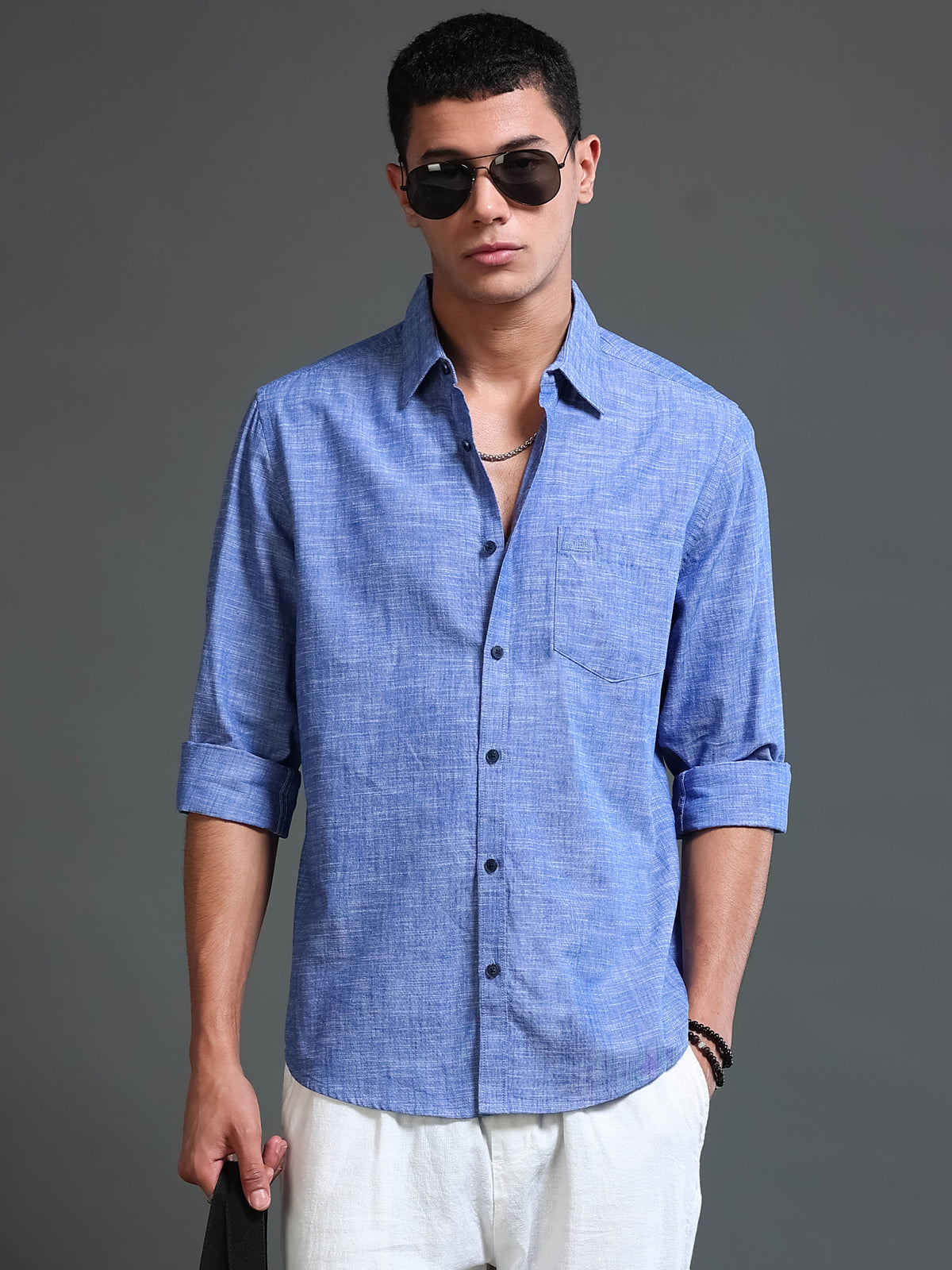 Men's Solid Shirt