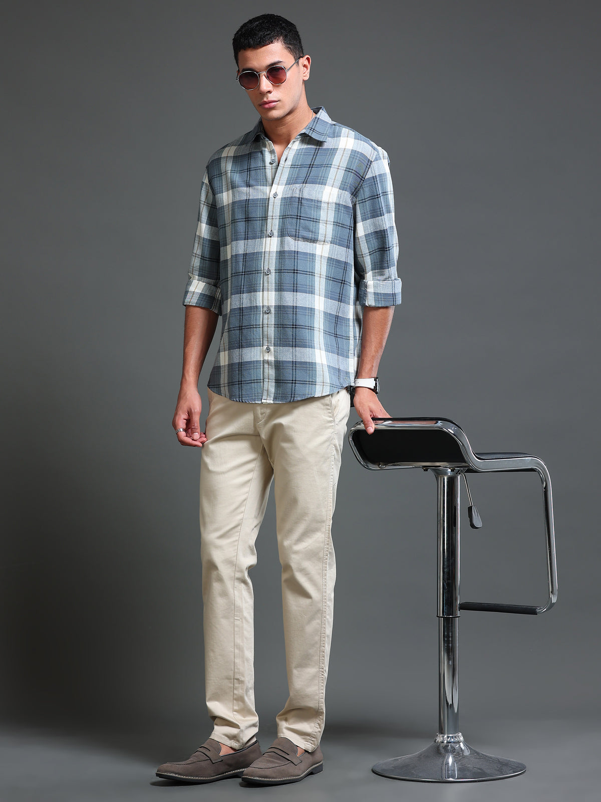 Men's Checks Shirt