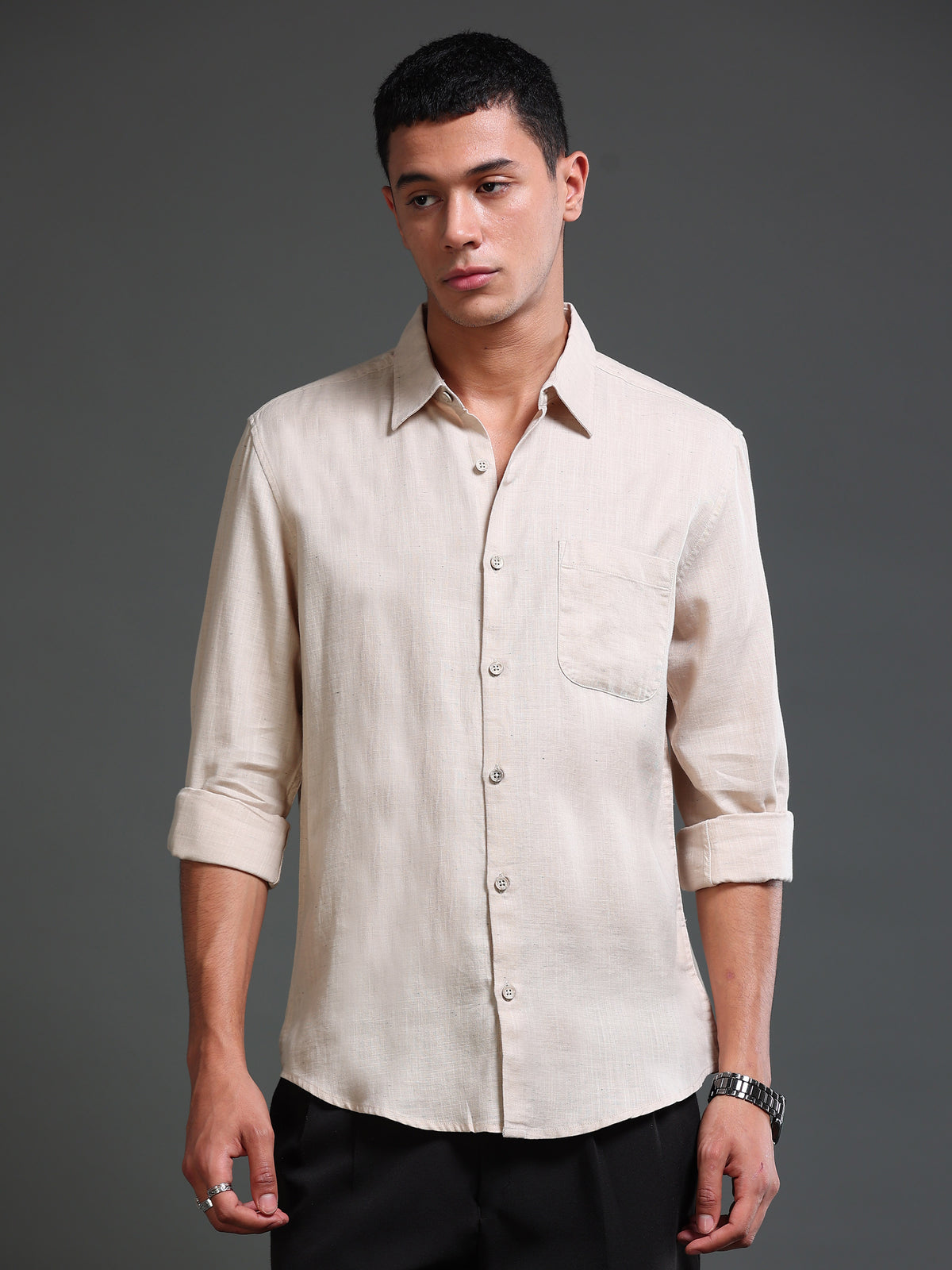 Men's Solid Shirt