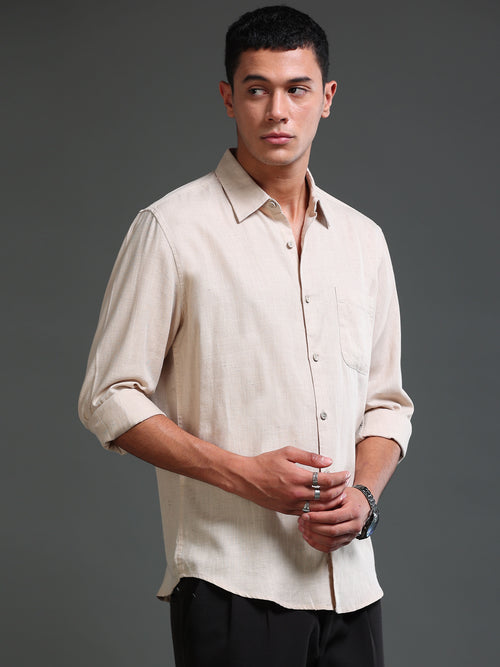 Men's Solid Shirt
