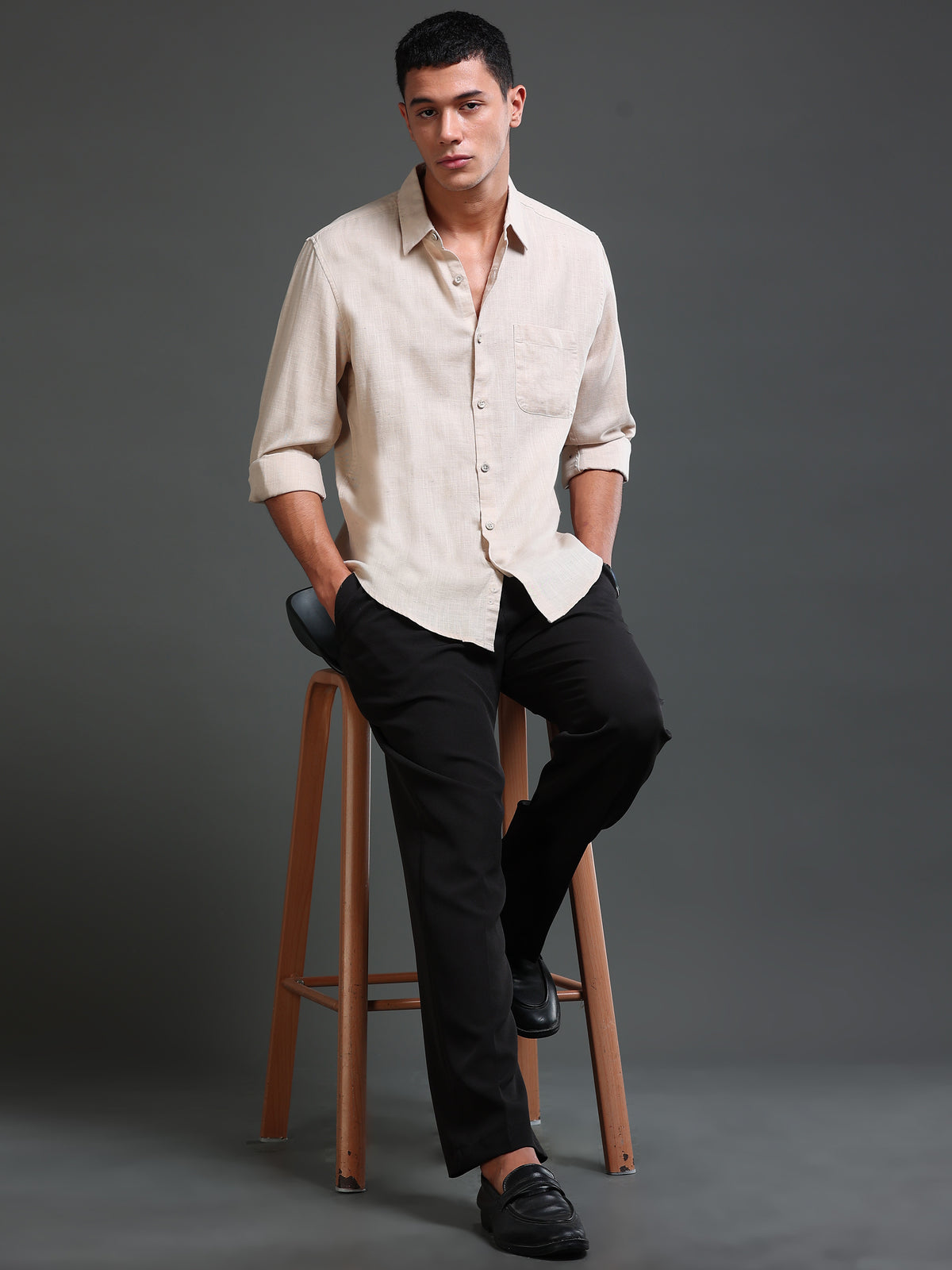 Men's Solid Shirt