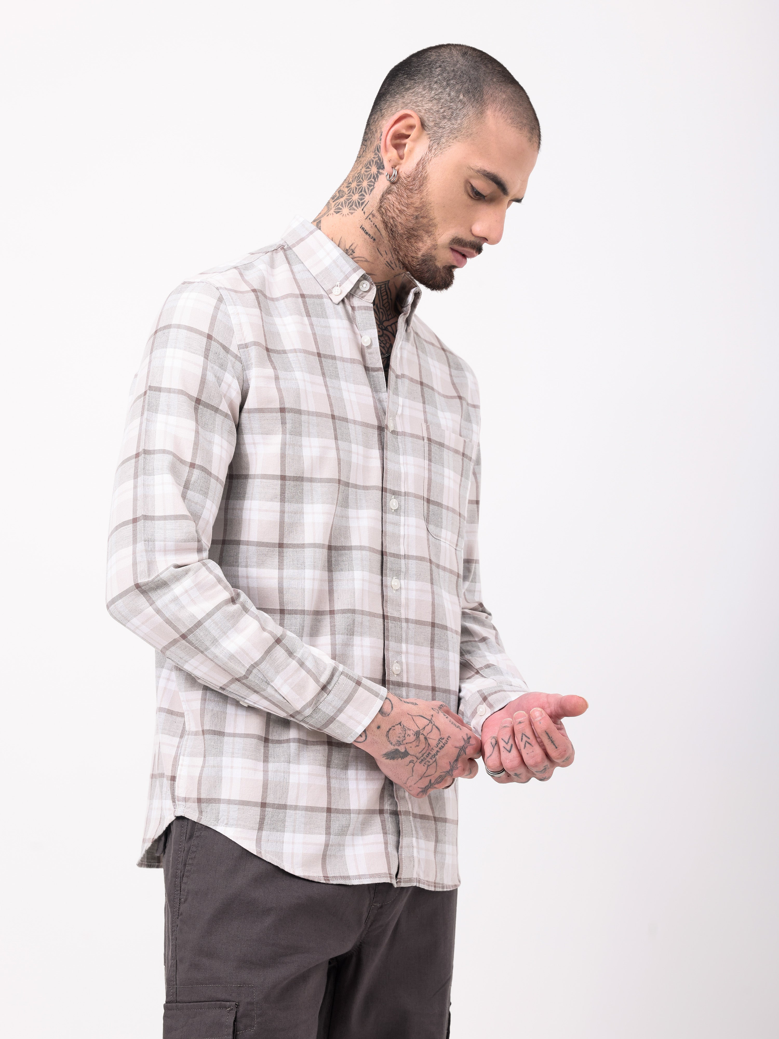 Men's Checks Shirt