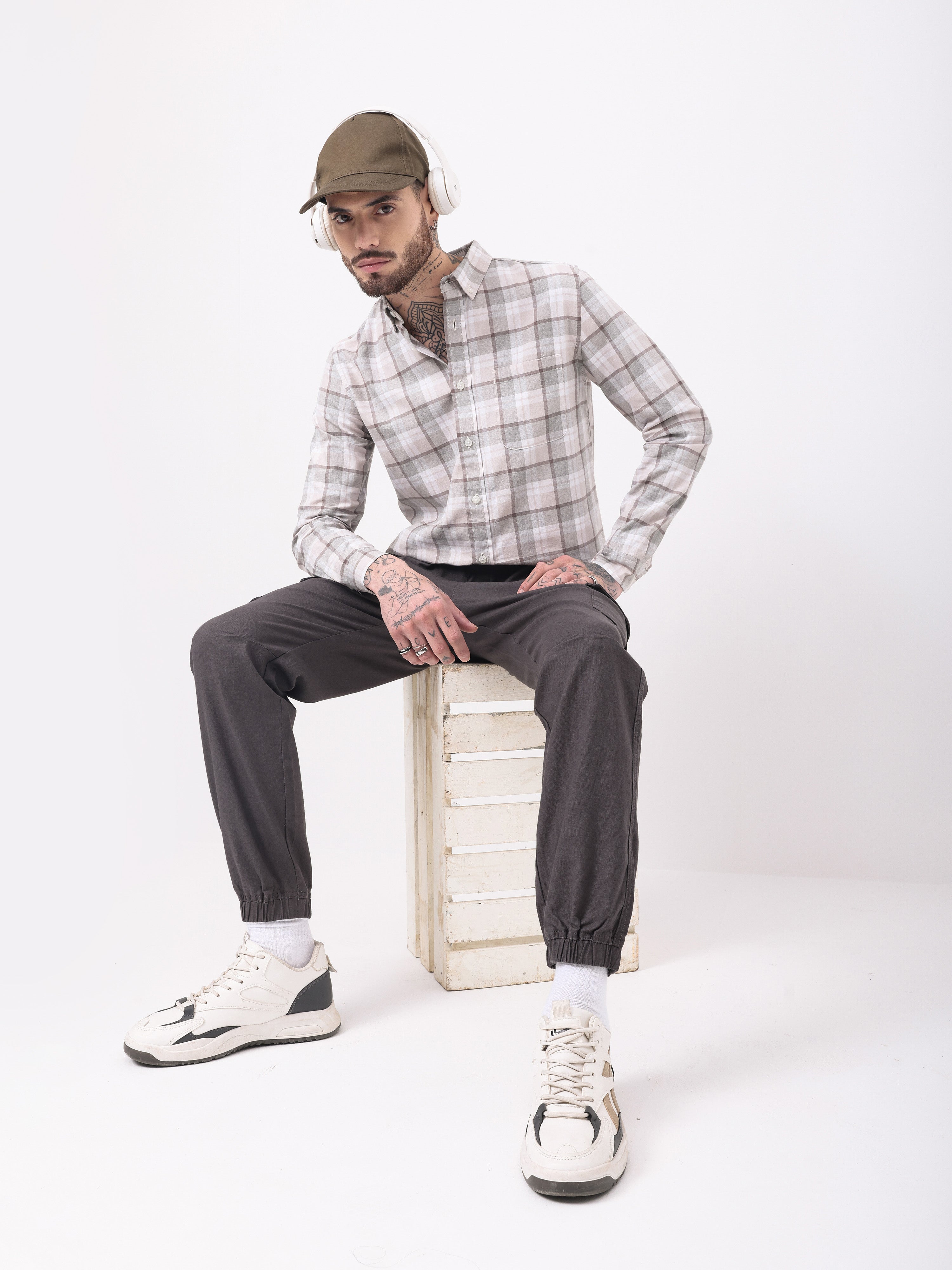 Men's Checks Shirt