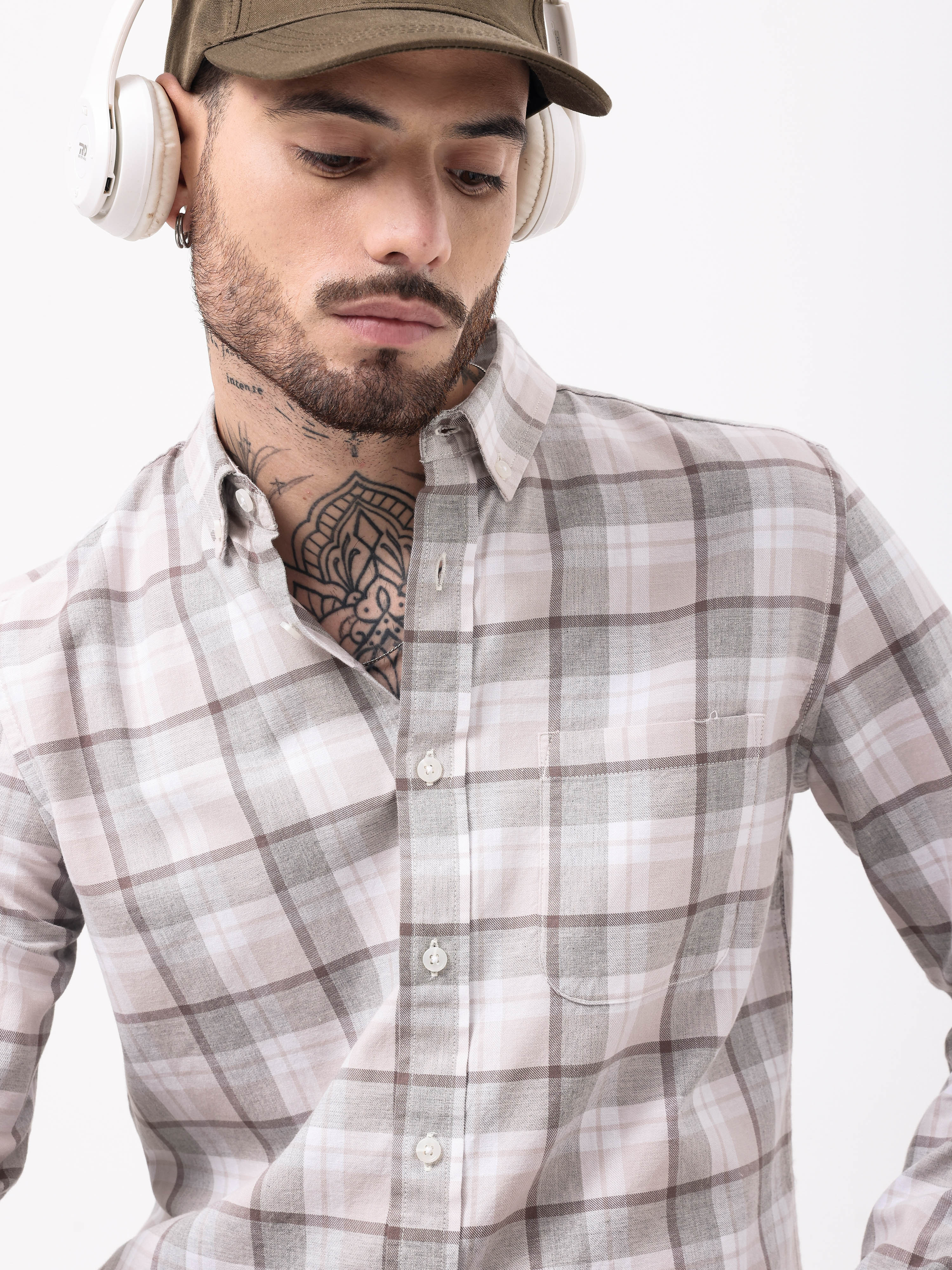 Men's Checks Shirt