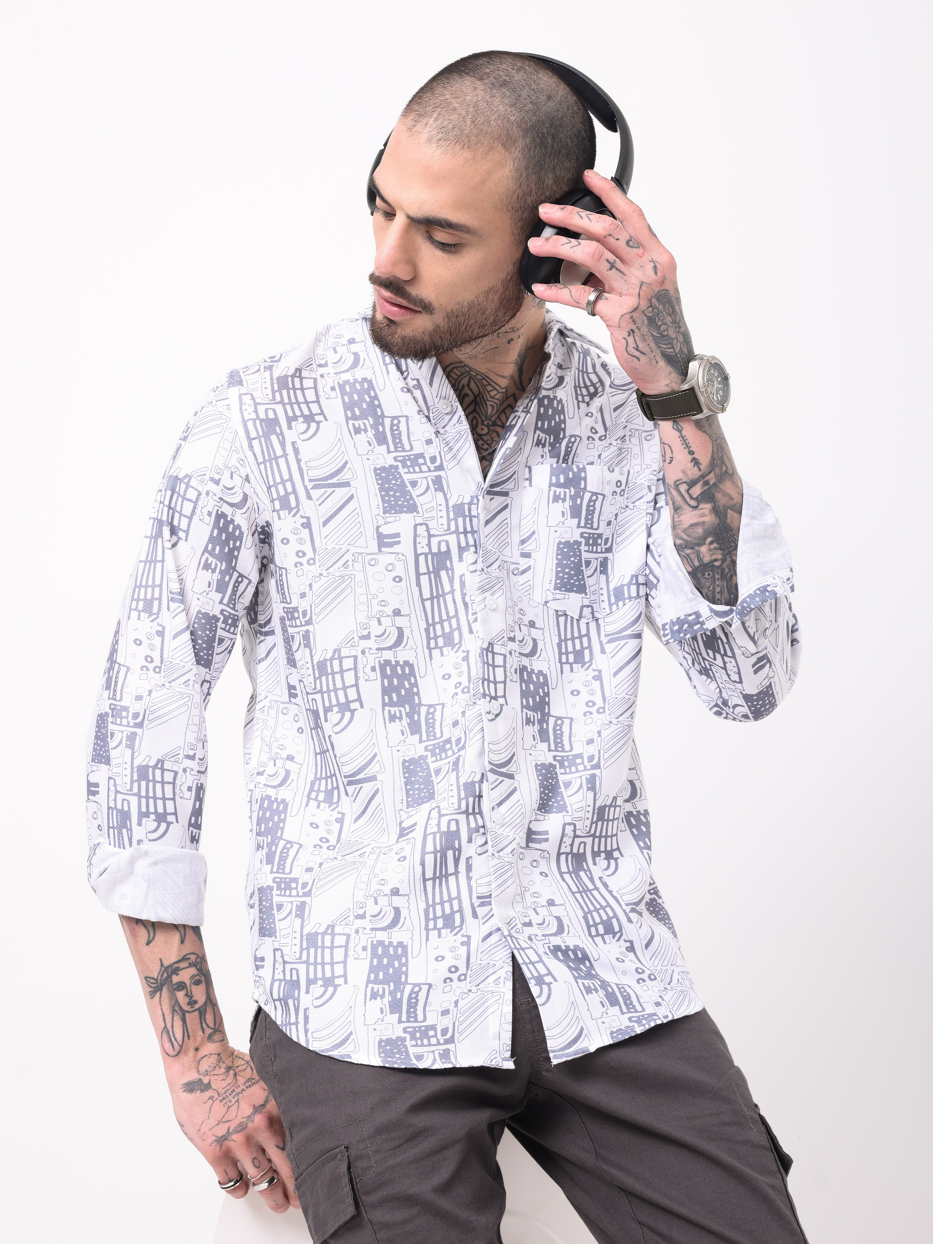 Men's Printed Shirt
