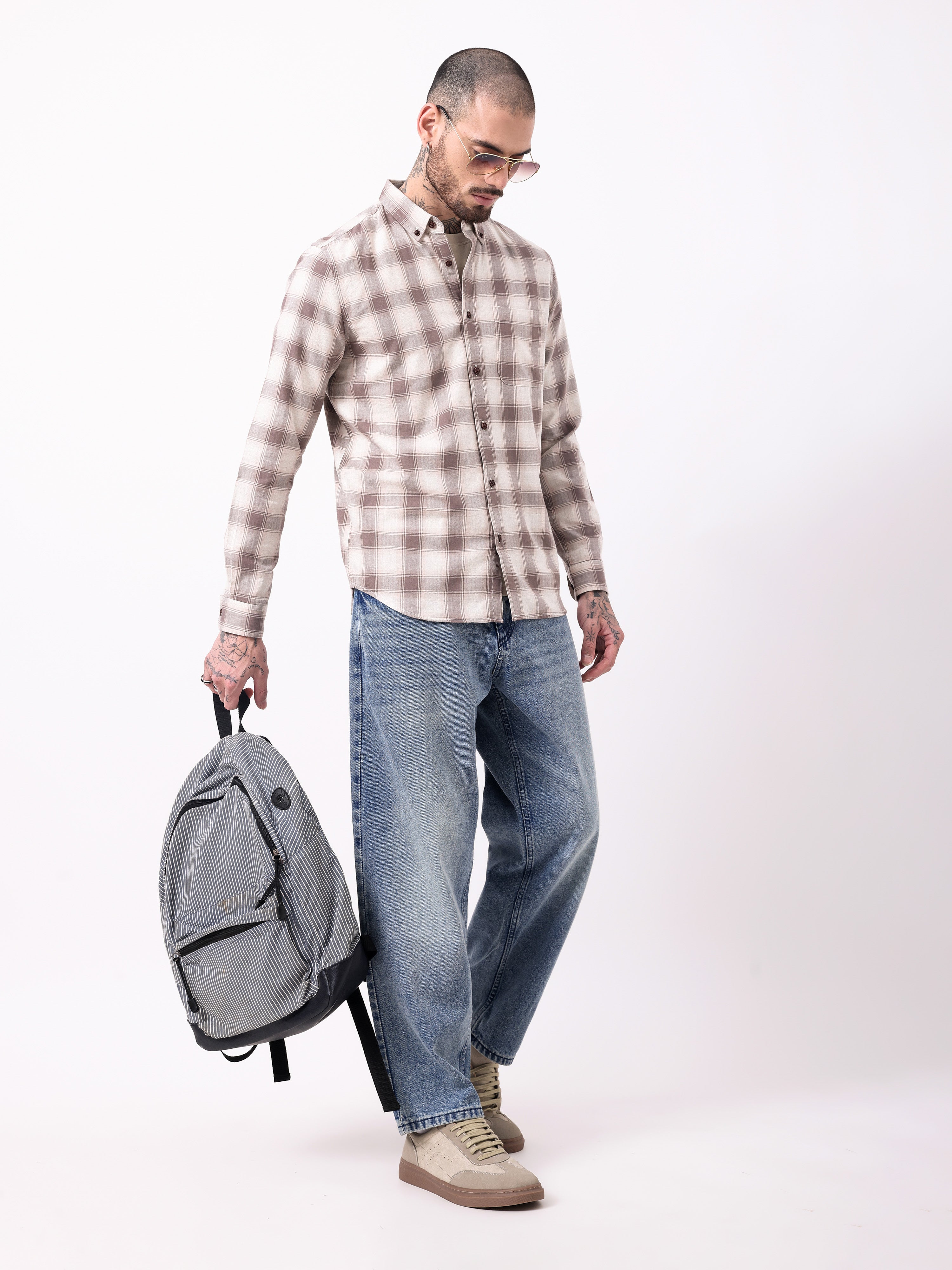 Men's Checks Shirt