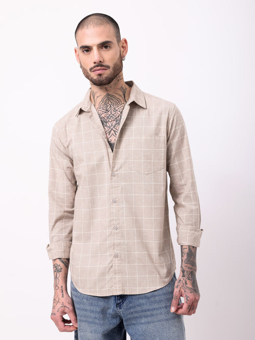 Men's Checks Shirt
