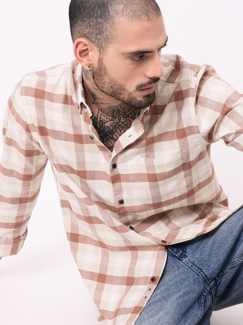 Men's Checks Shirt