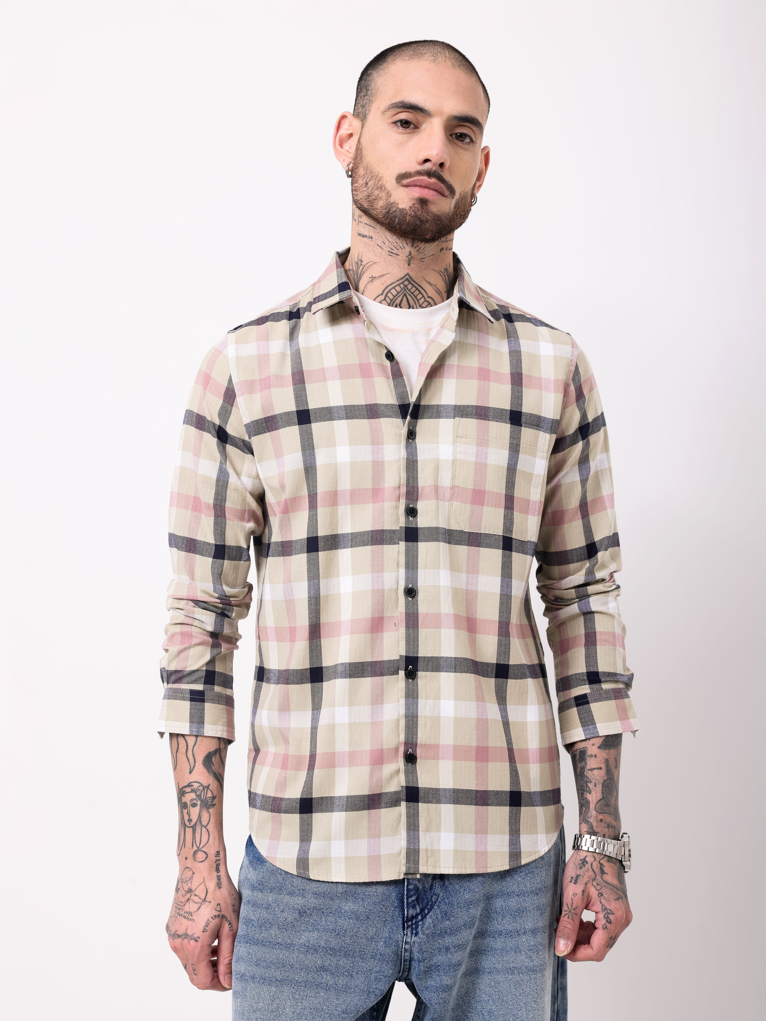Men's Checks Shirt