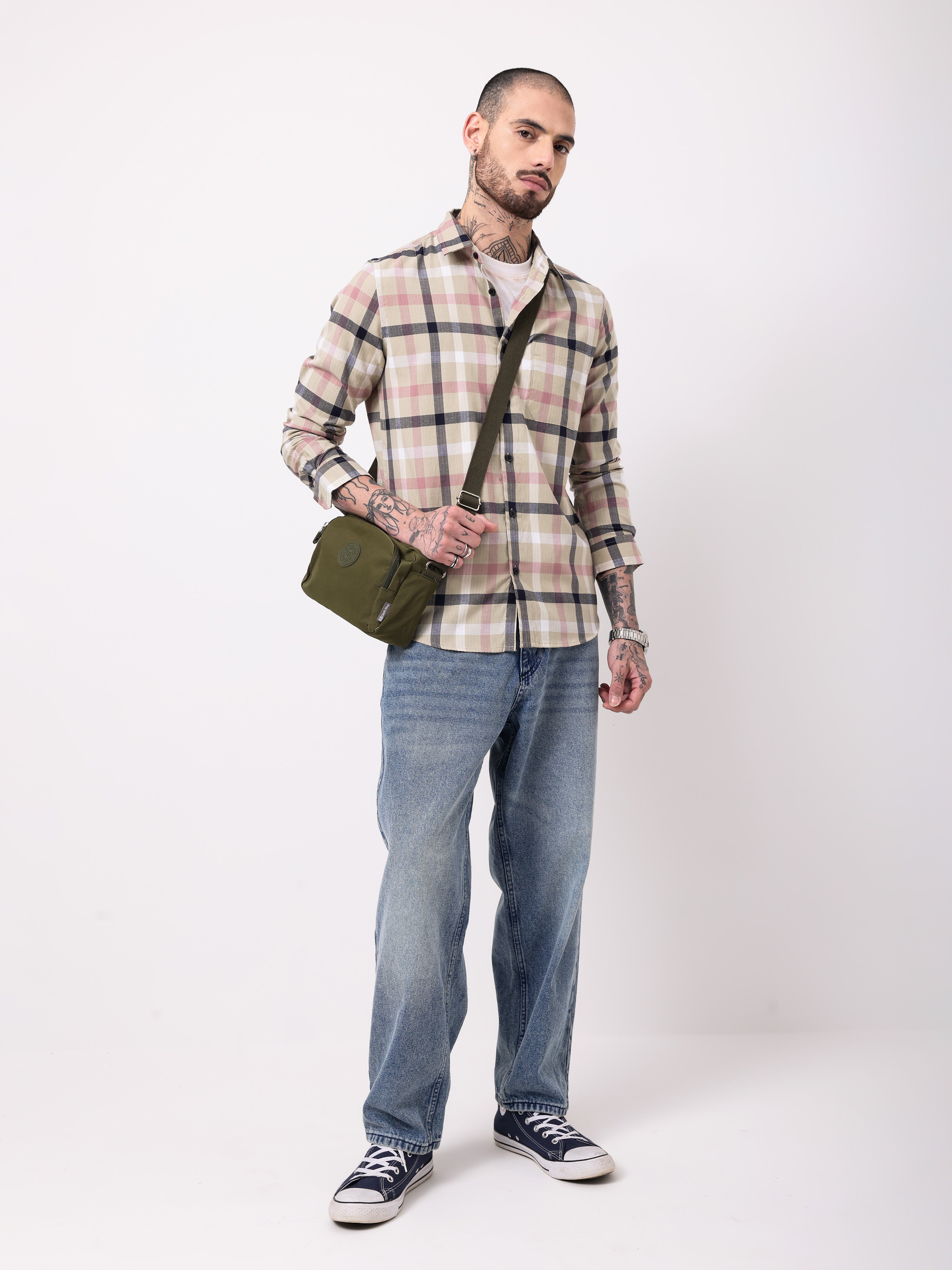 Men's Checks Shirt