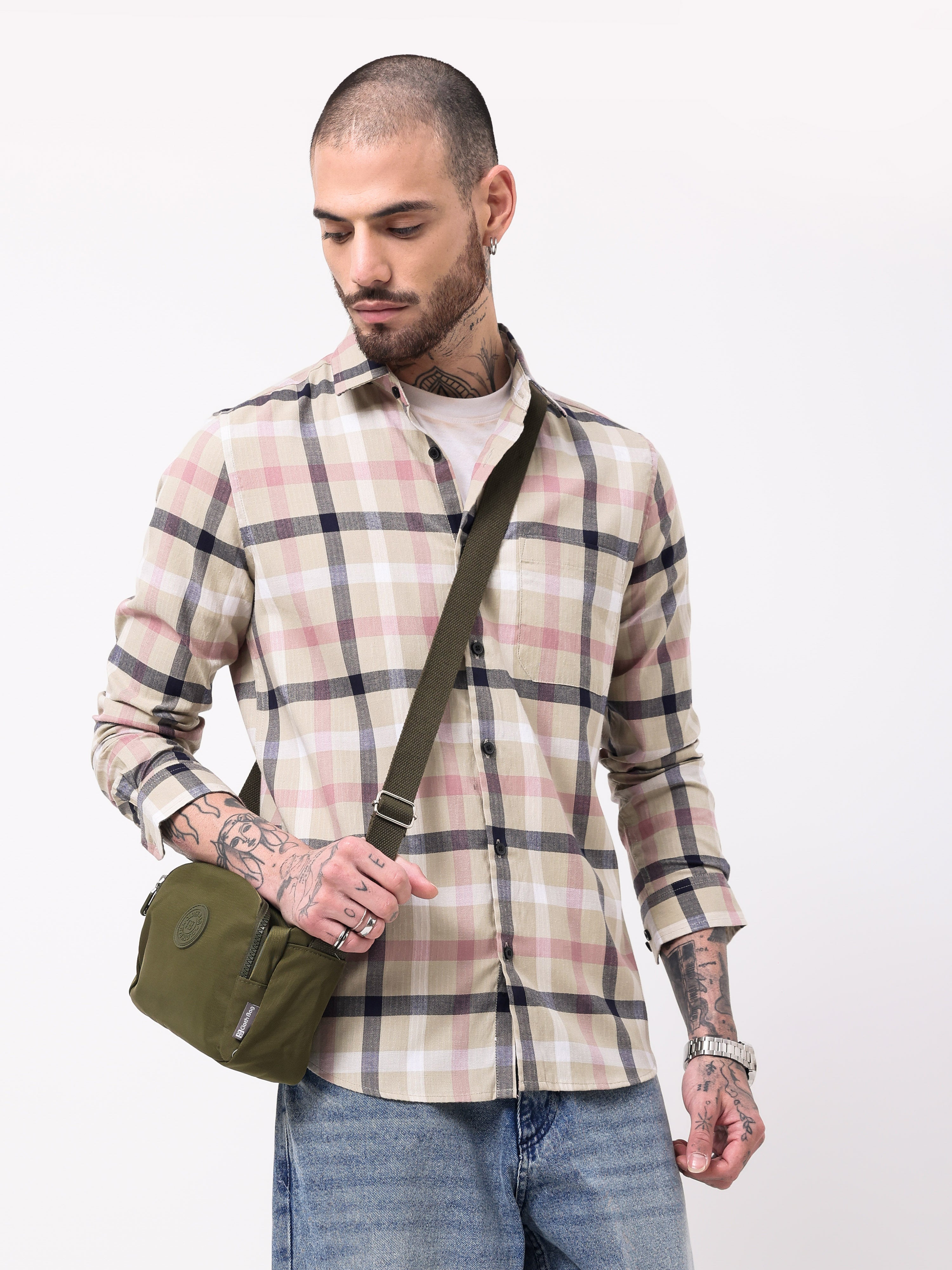 Men's Checks Shirt