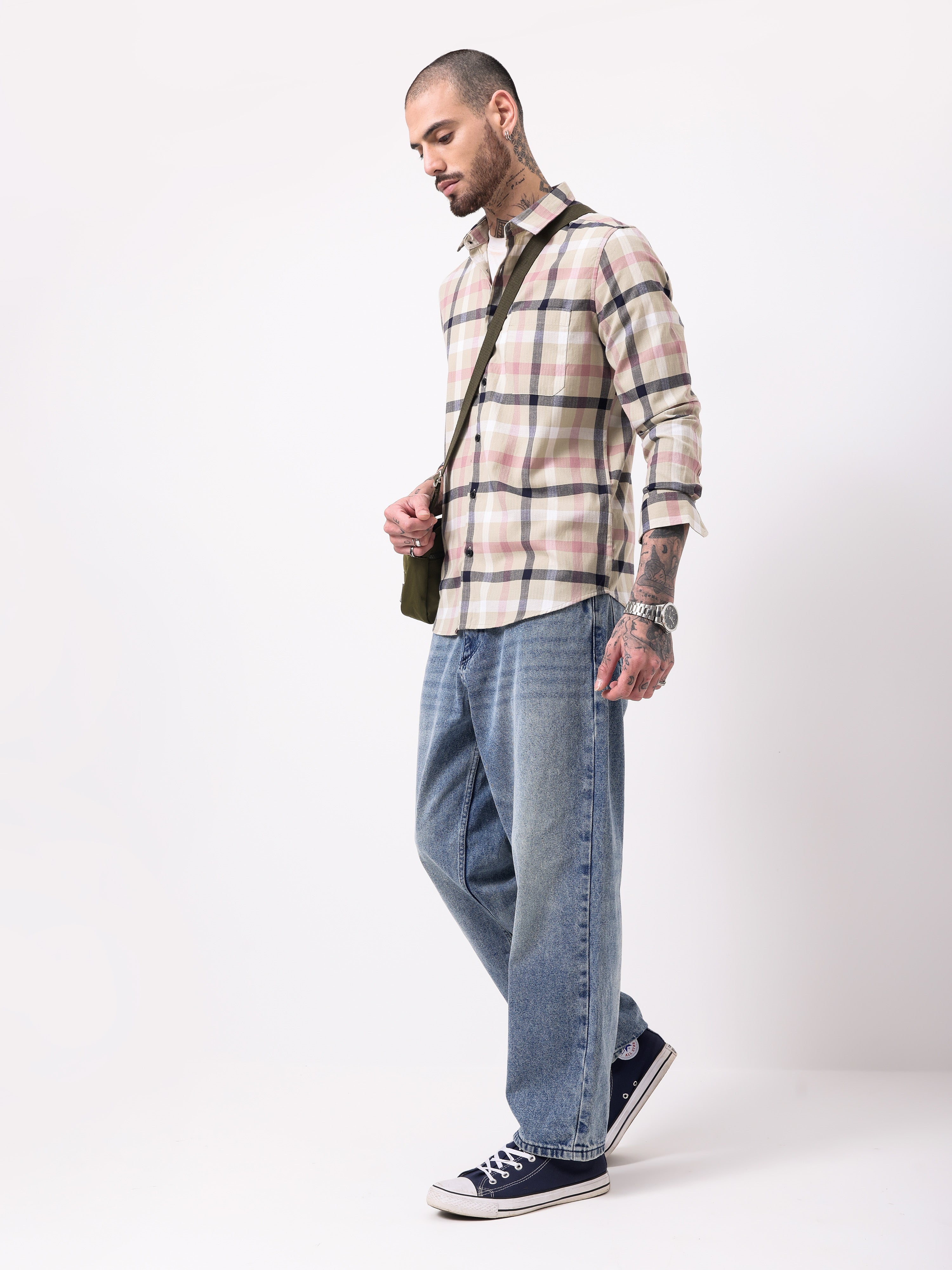 Men's Checks Shirt