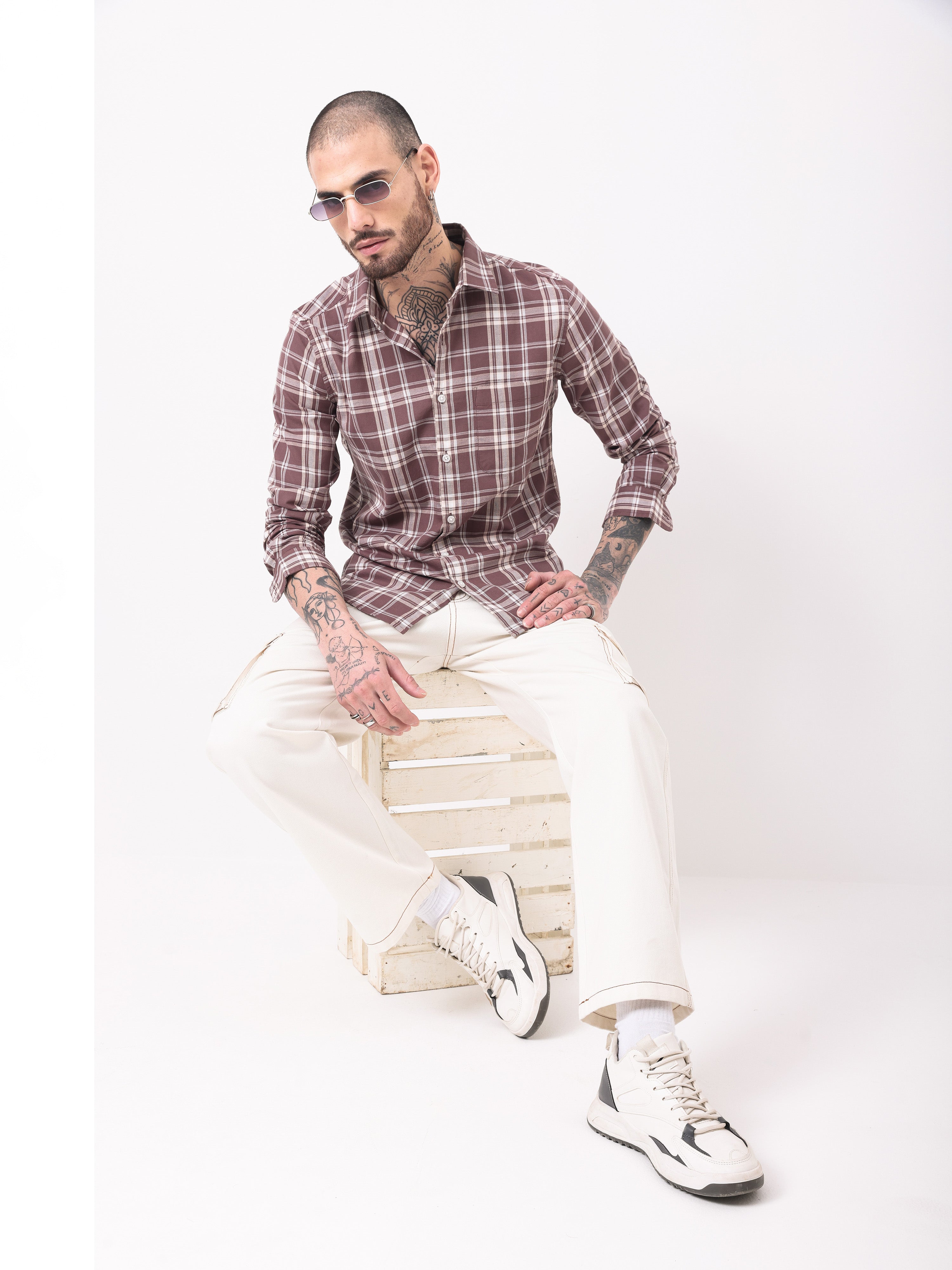 Men's Checks Shirt