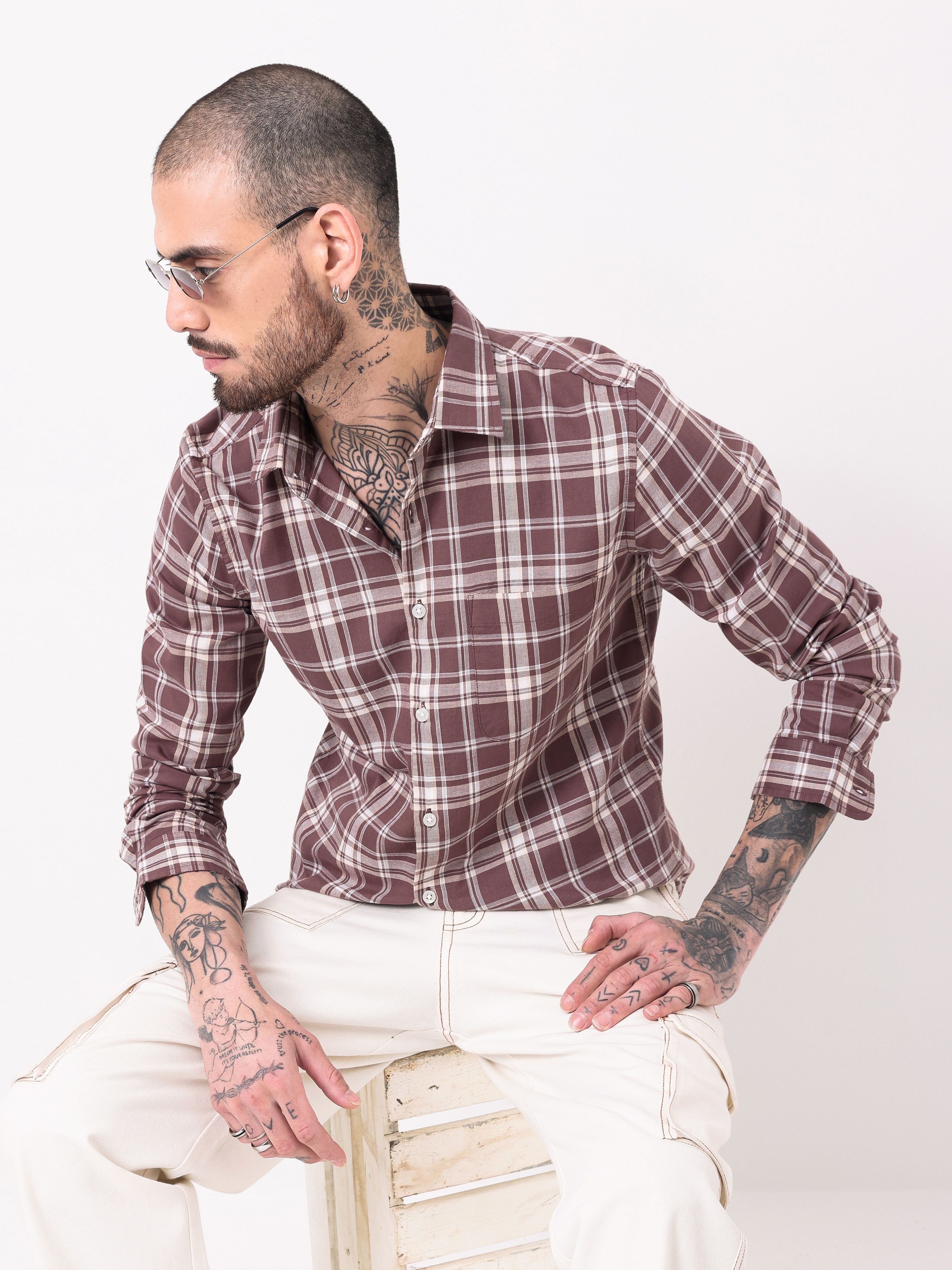 Men's Checks Shirt