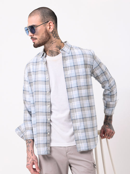 Men's Checks Shirt