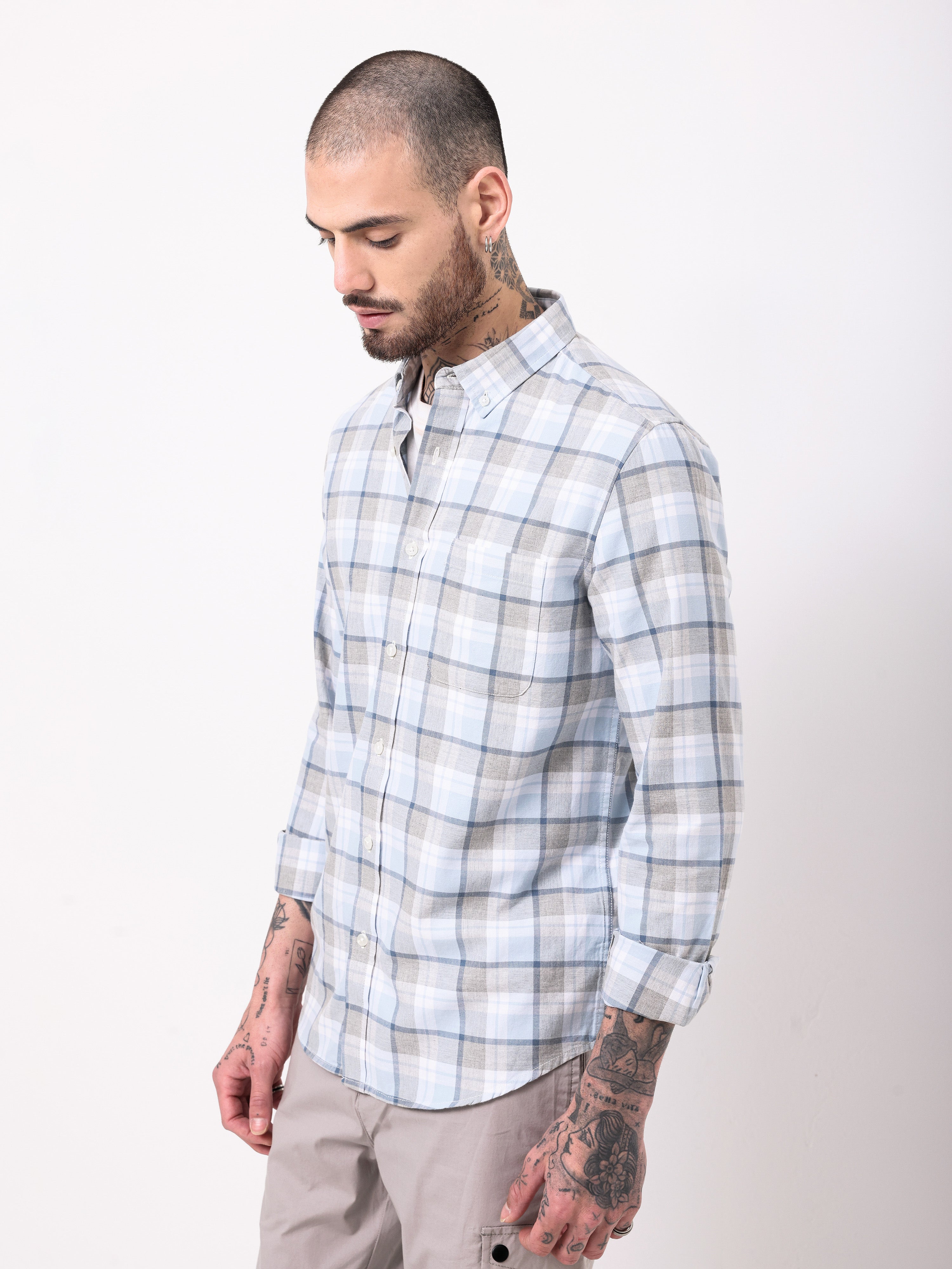 Men's Checks Shirt