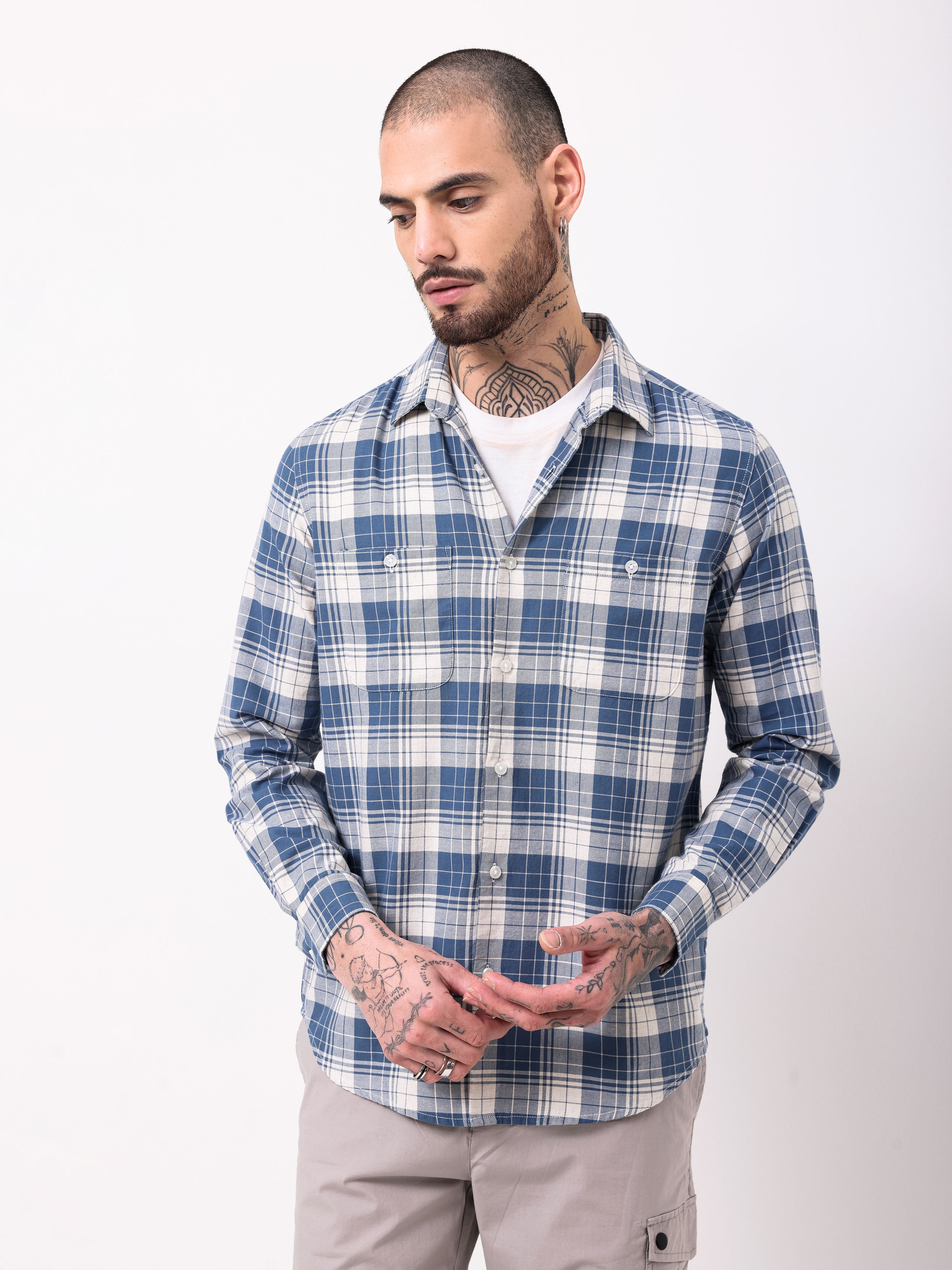 Men's Checks Shirt