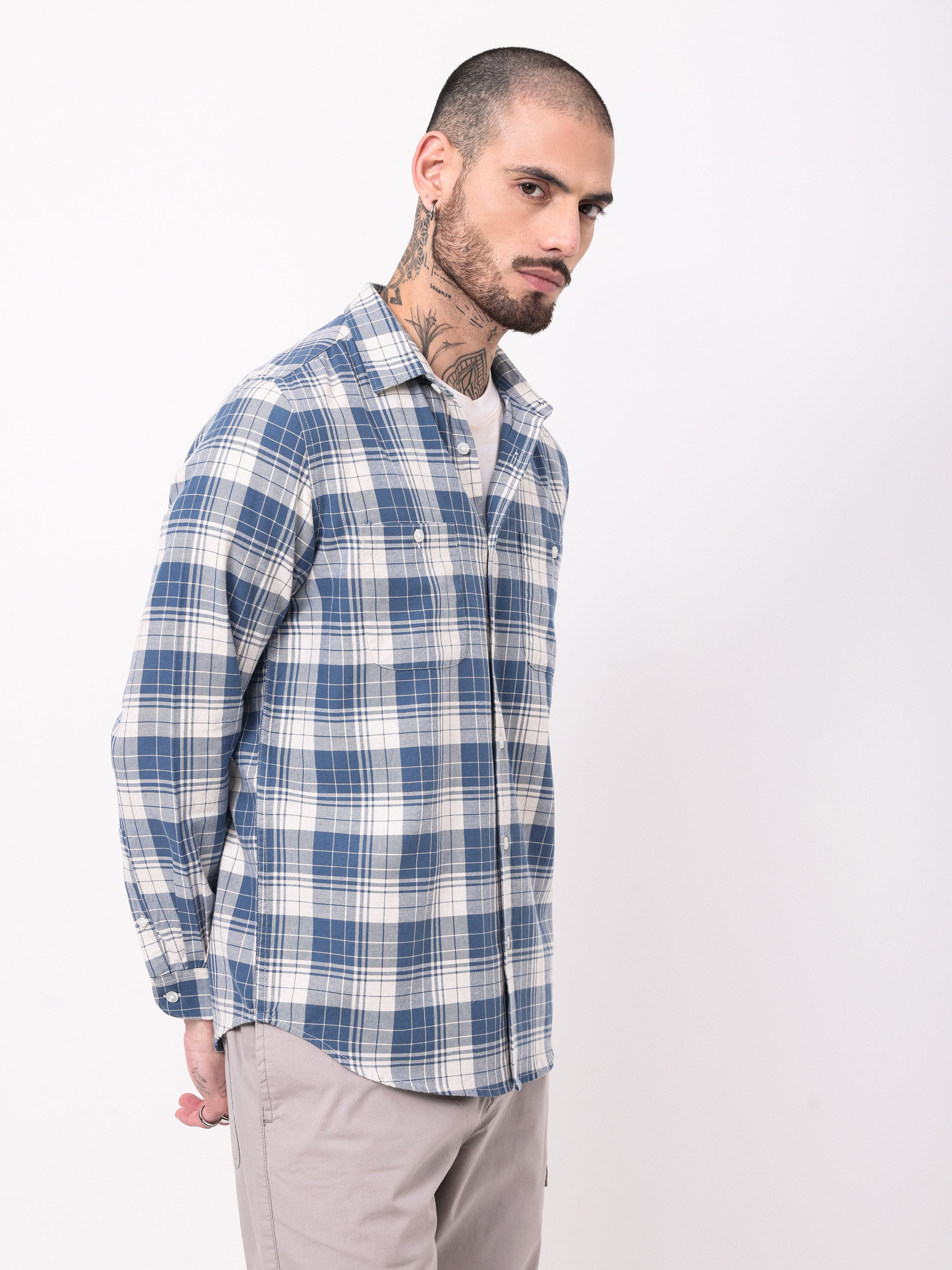 Men's Checks Shirt