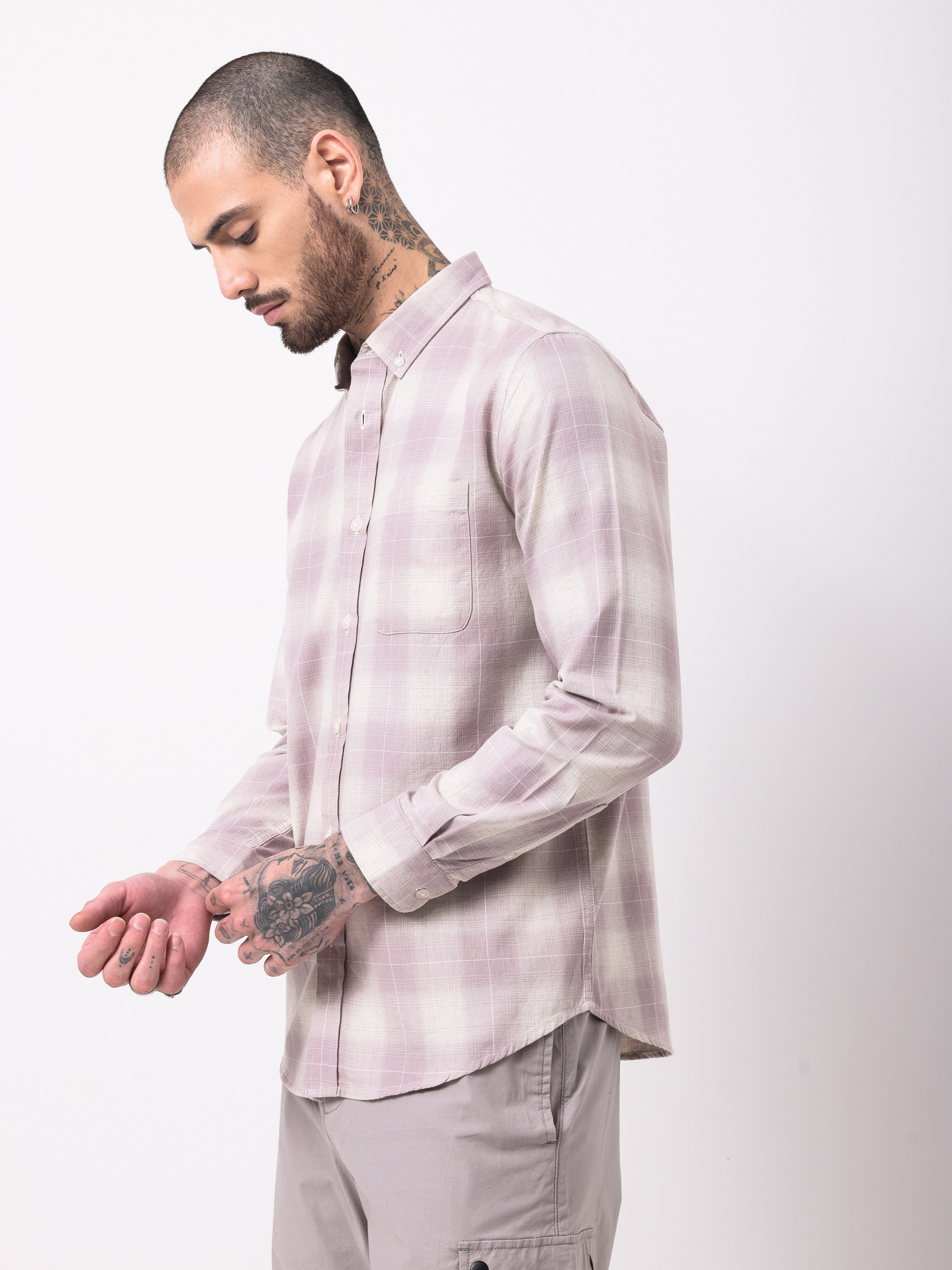 TWILL CHECKS SHIRT