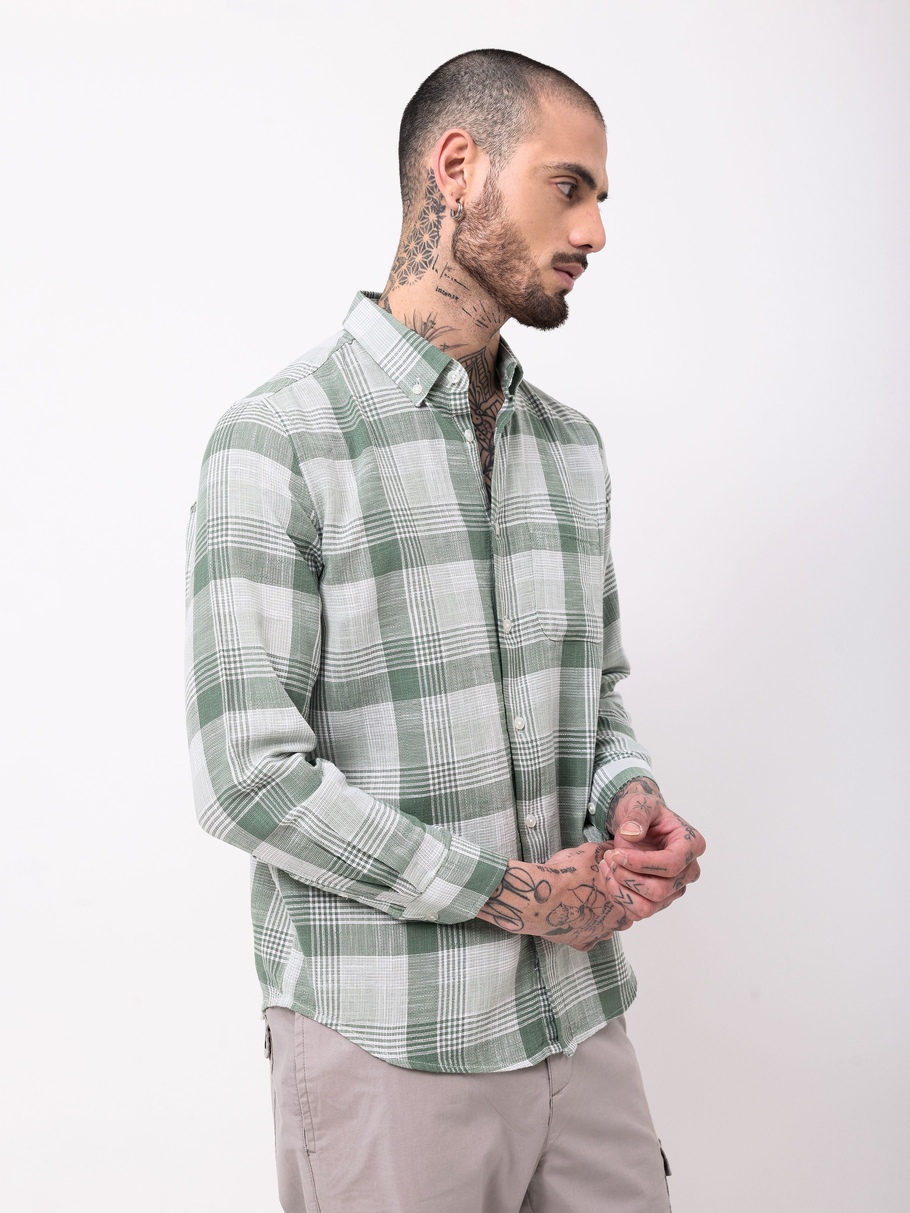Men's Checks Shirt