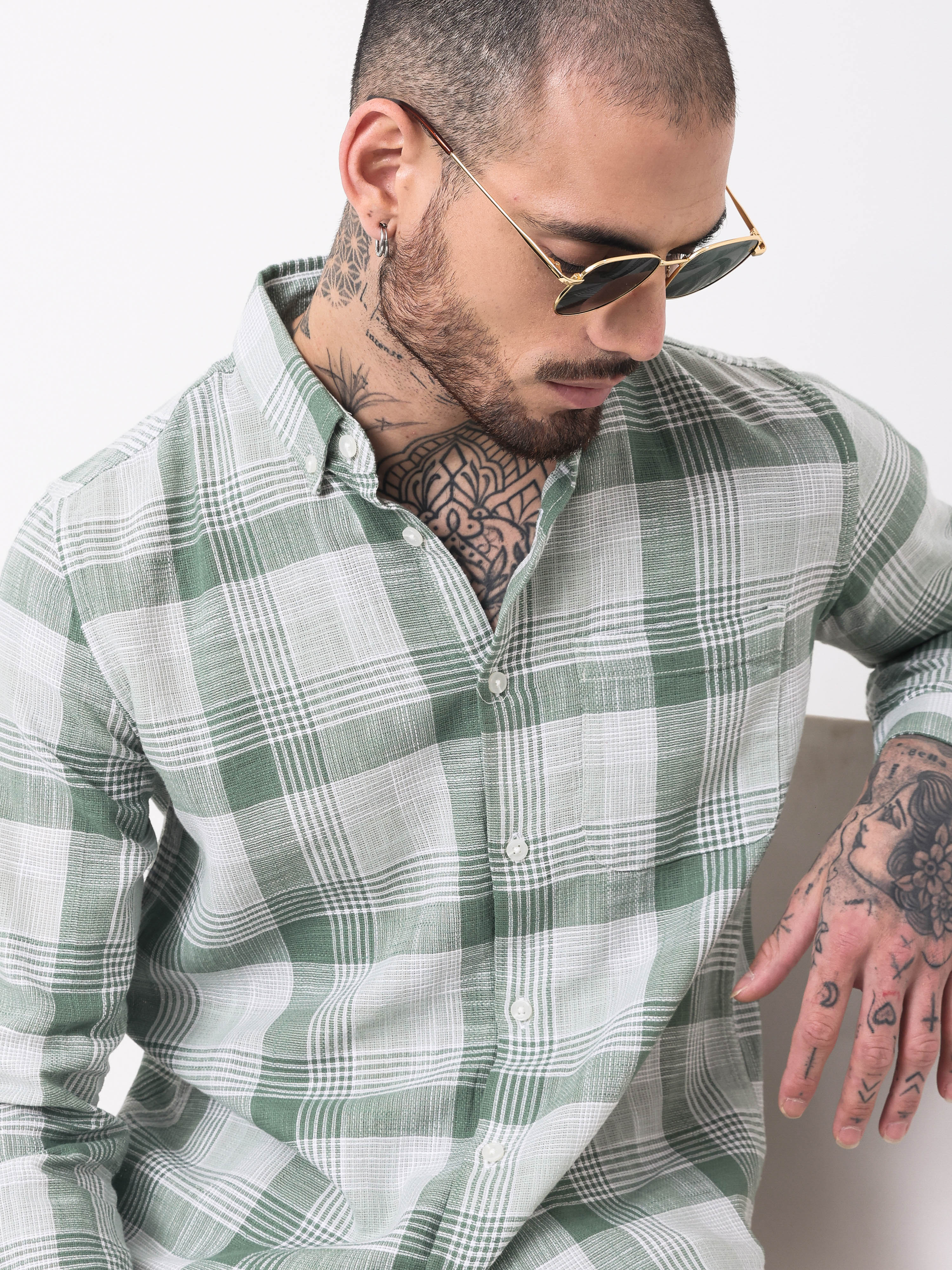 Men's Checks Shirt