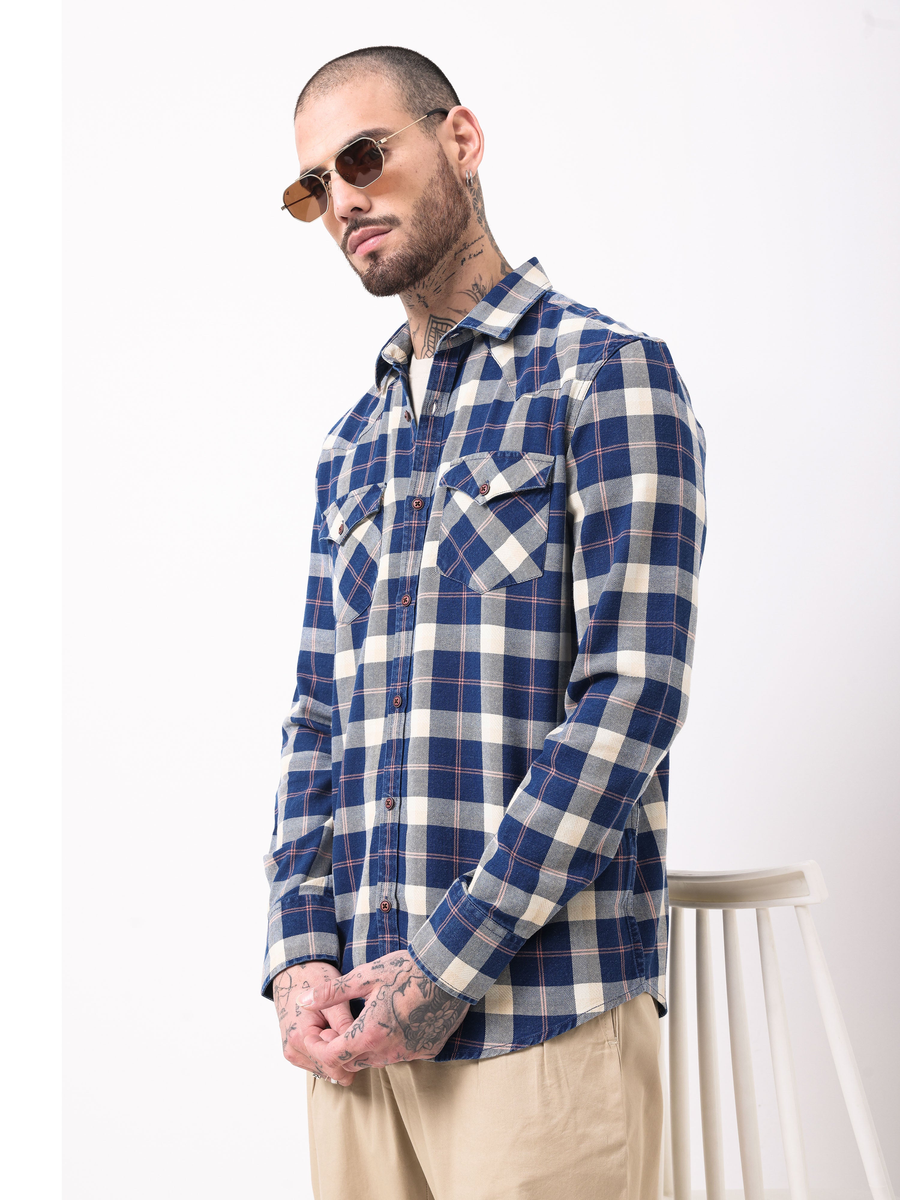 Men's Checks Shirt