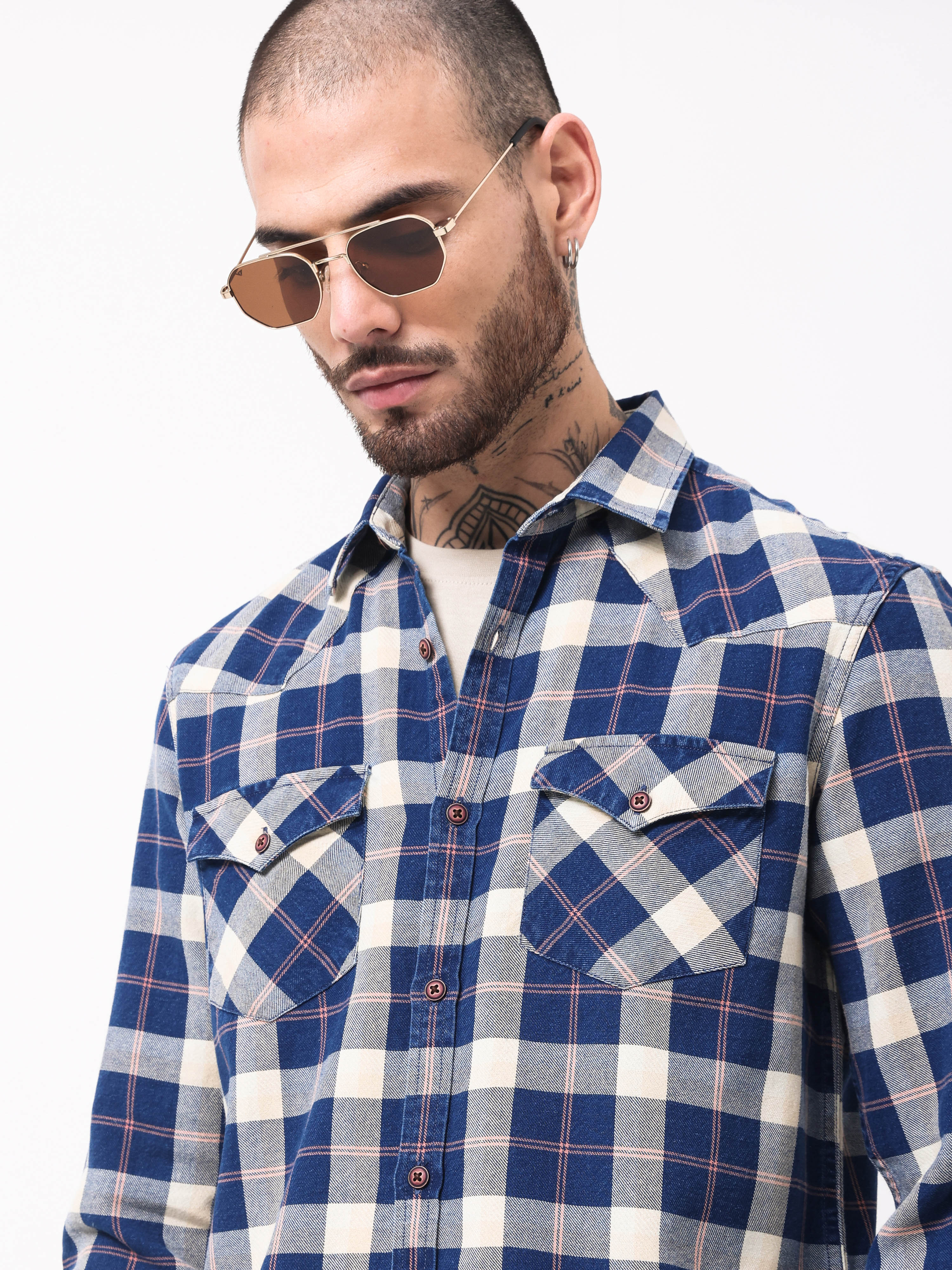 Men's Checks Shirt
