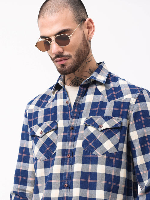 Men's Checks Shirt