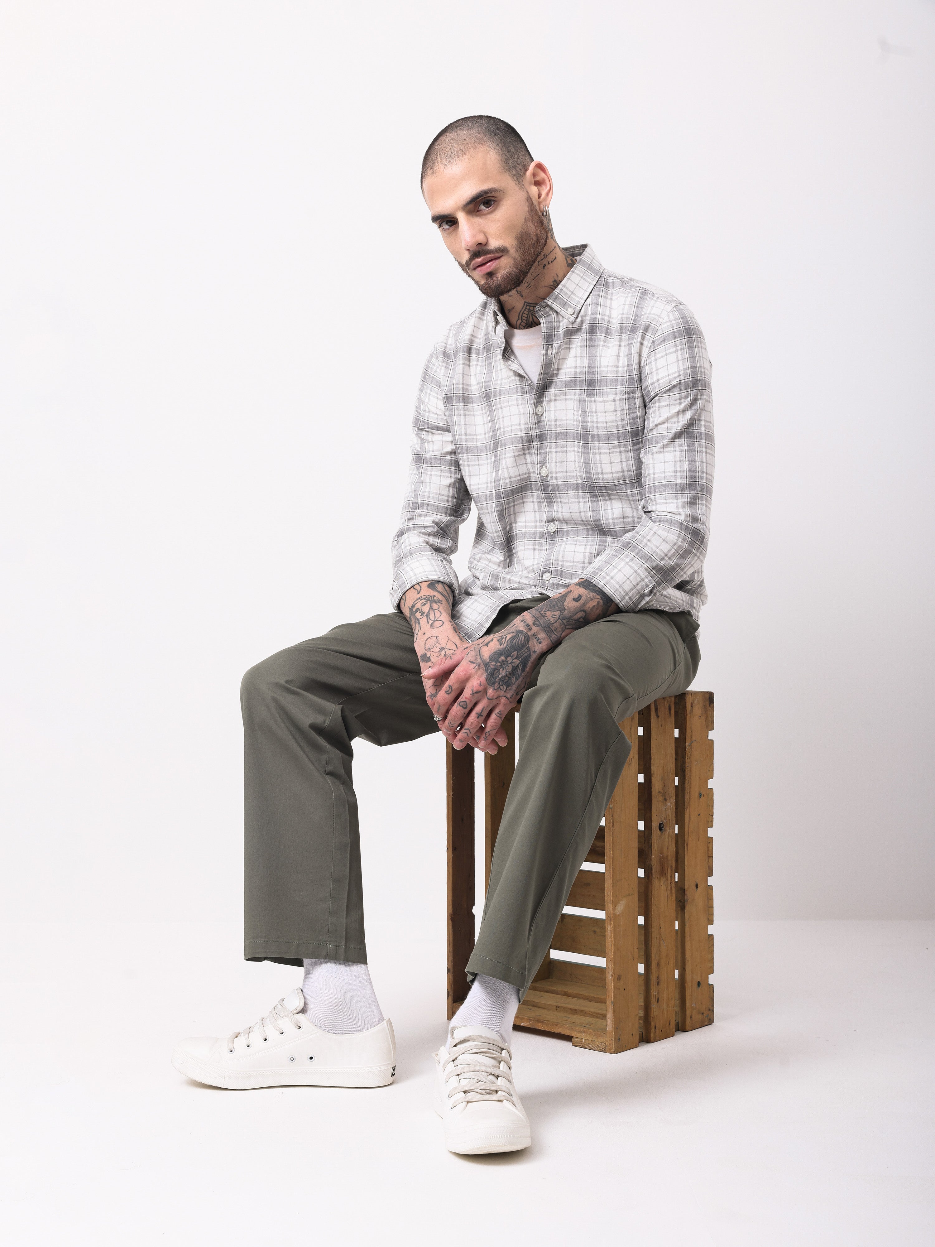 Men's Checks Shirt