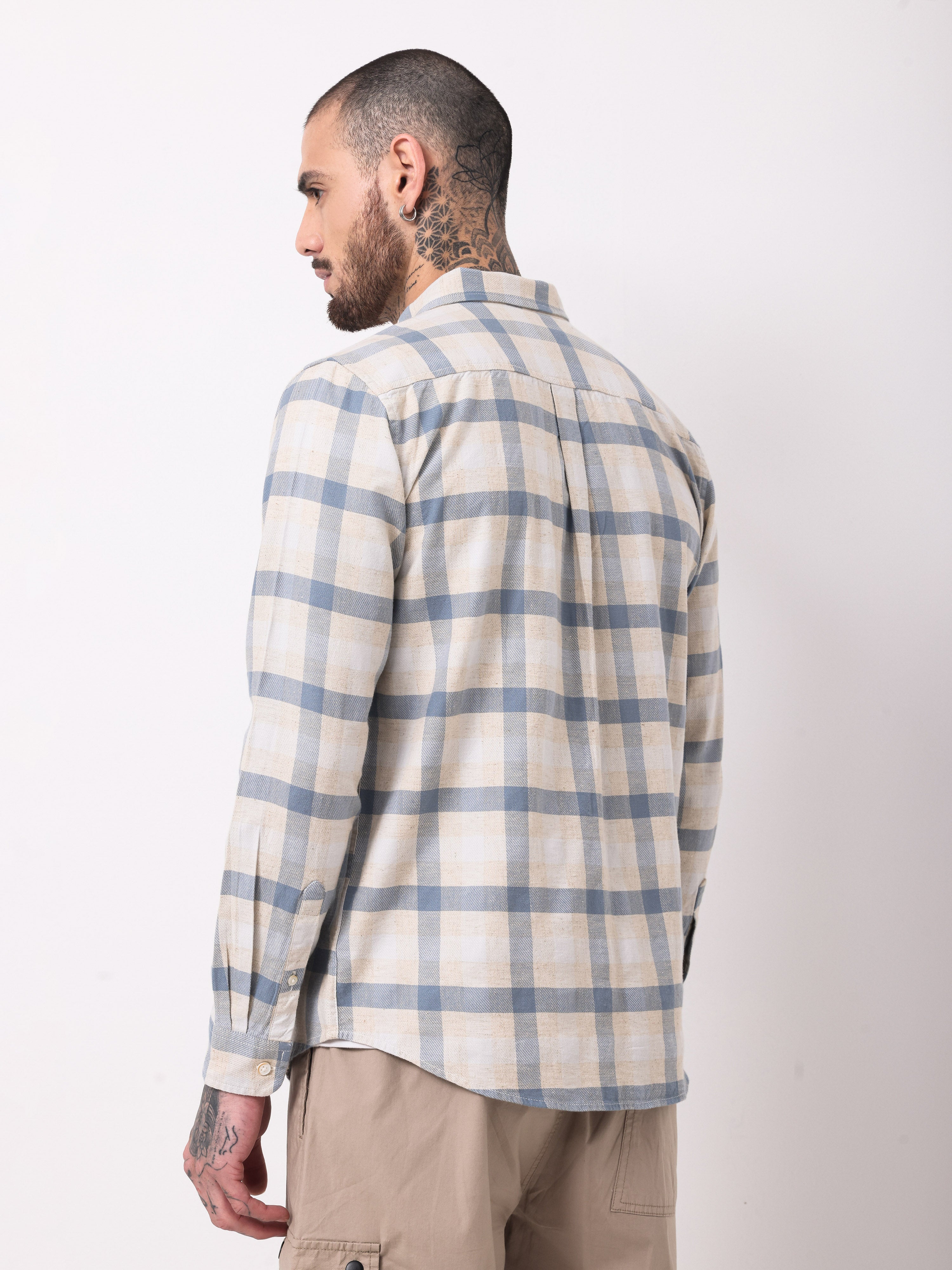 TWILL CHECKS SHIRT