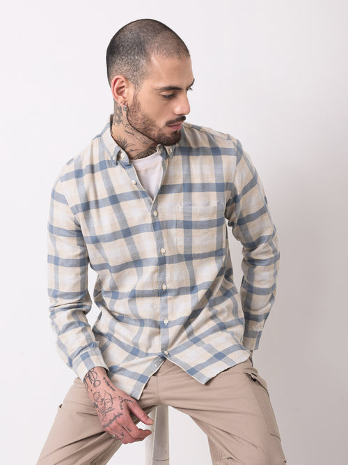 Men's Checks Shirt