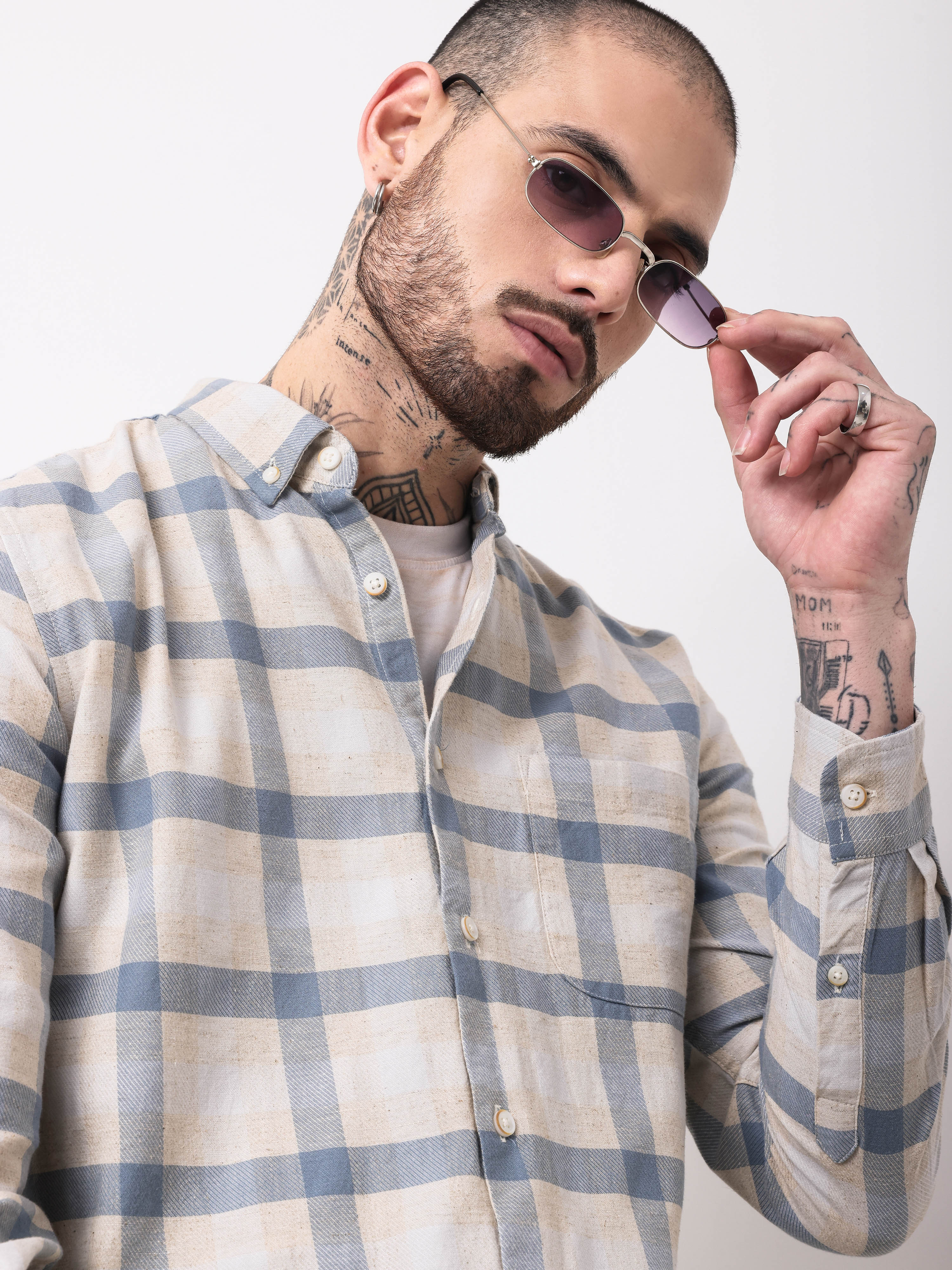 Men's Checks Shirt