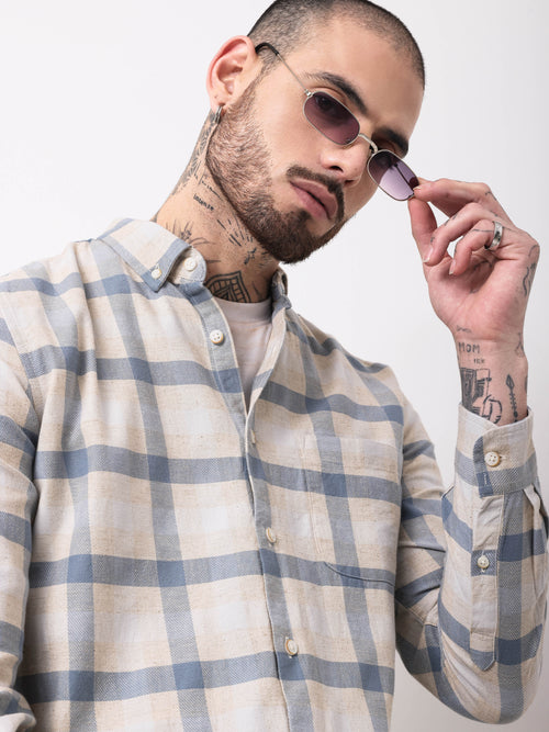 Men's Checks Shirt