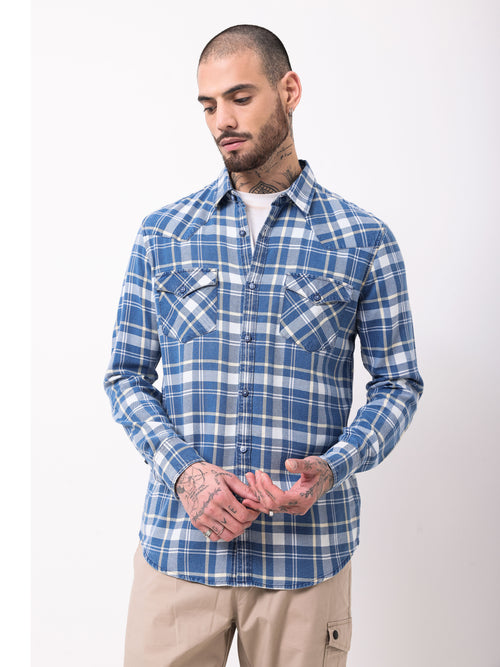 Men's Checks Shirt