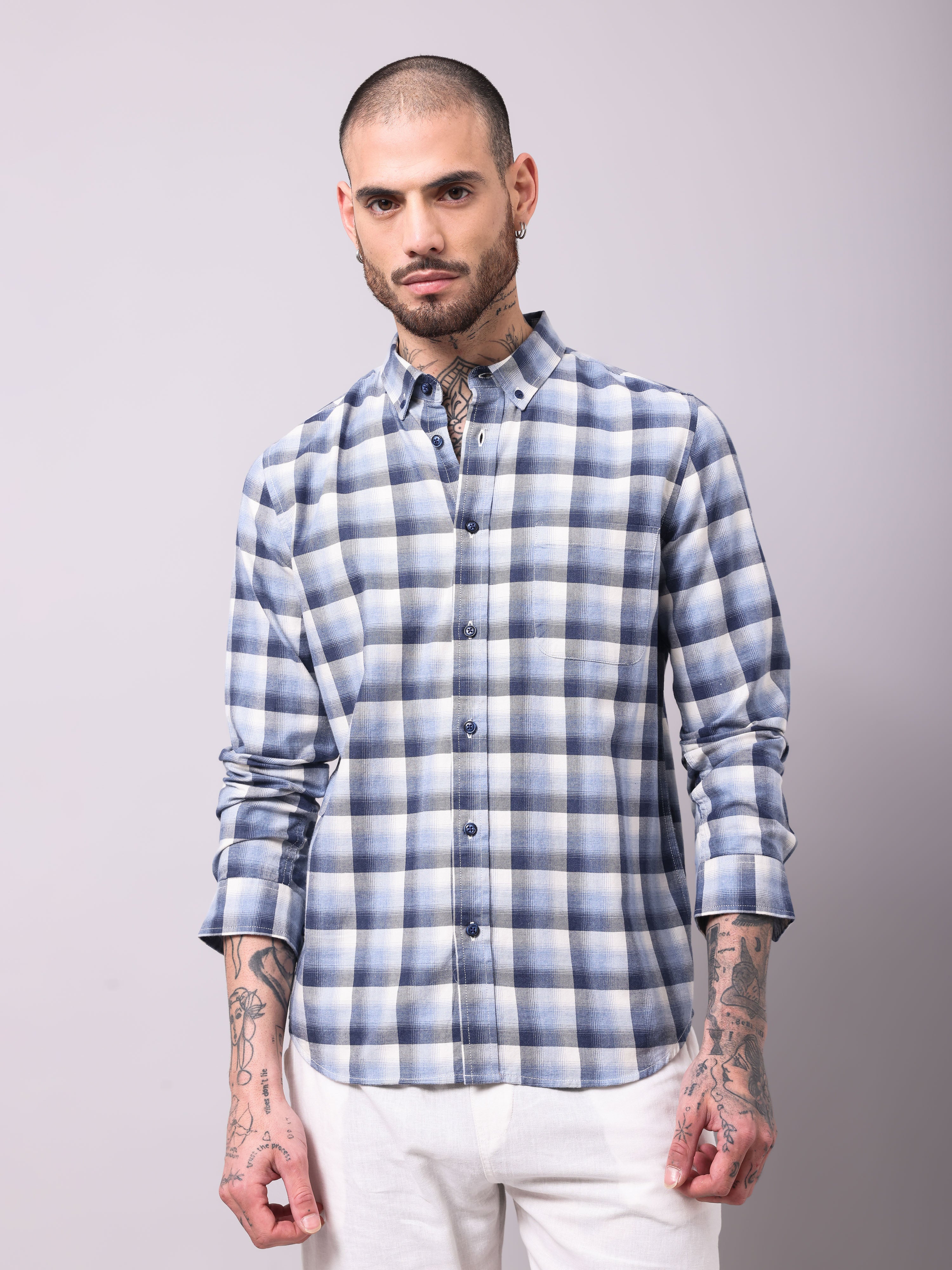 Men's Checks Shirt