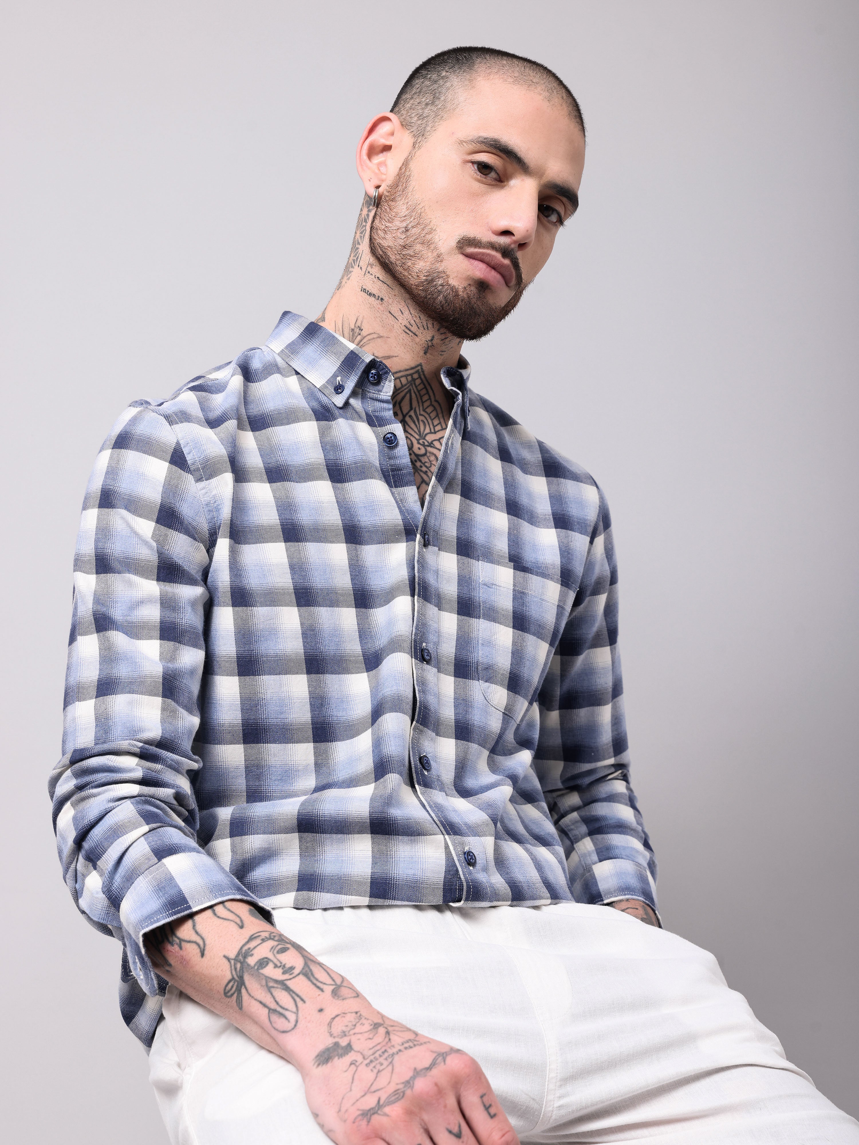 Men's Checks Shirt