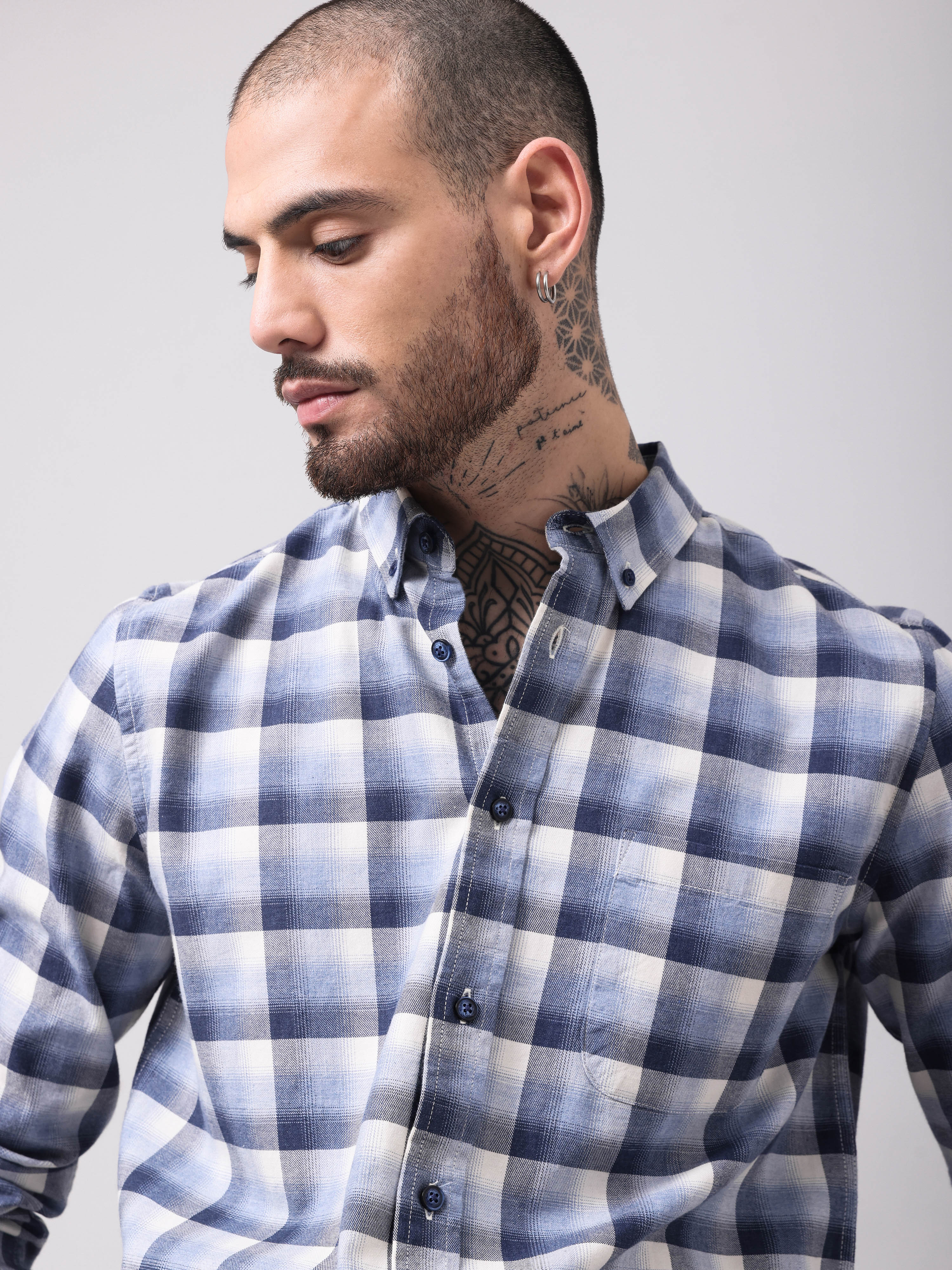 Men's Checks Shirt