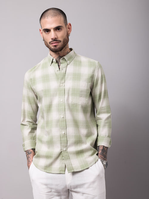 TWILL CHECKS SHIRT